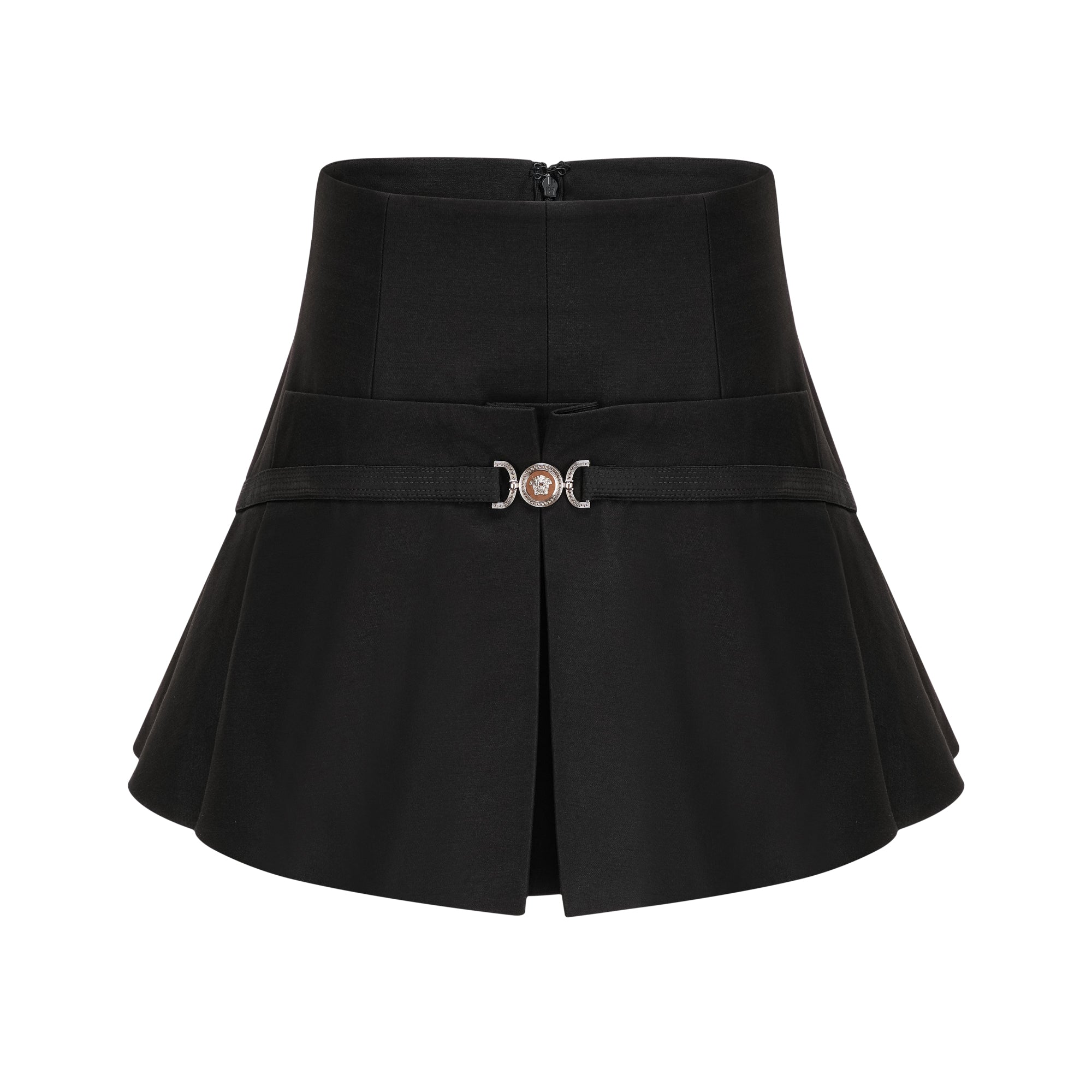 Margaux black top & skirt matching set