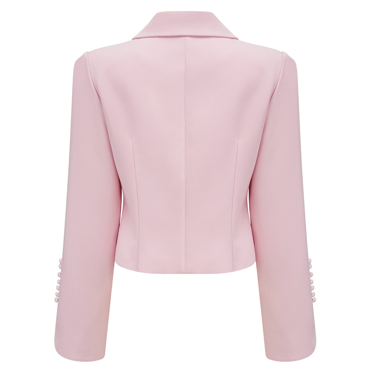 Eira Pink Peter Pan Collar Jacket & Skirt Set (Final Sale-US Only)