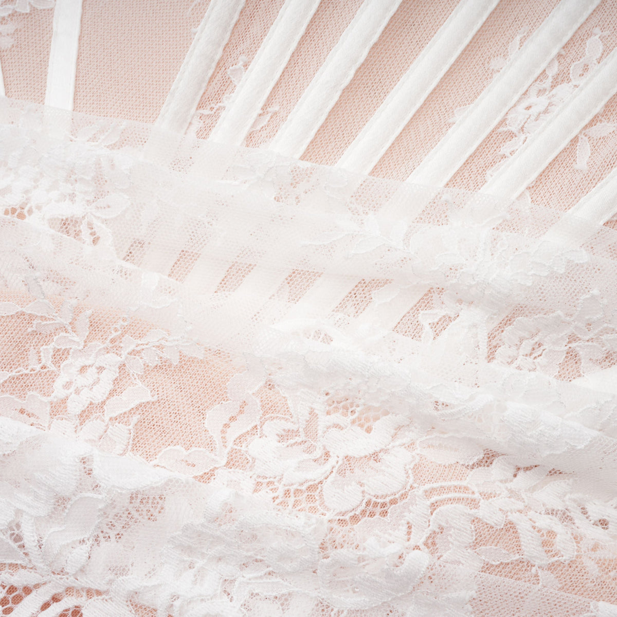 Margherita White Floral Lace Dress & Skirt Set (Final Sale-US Only)