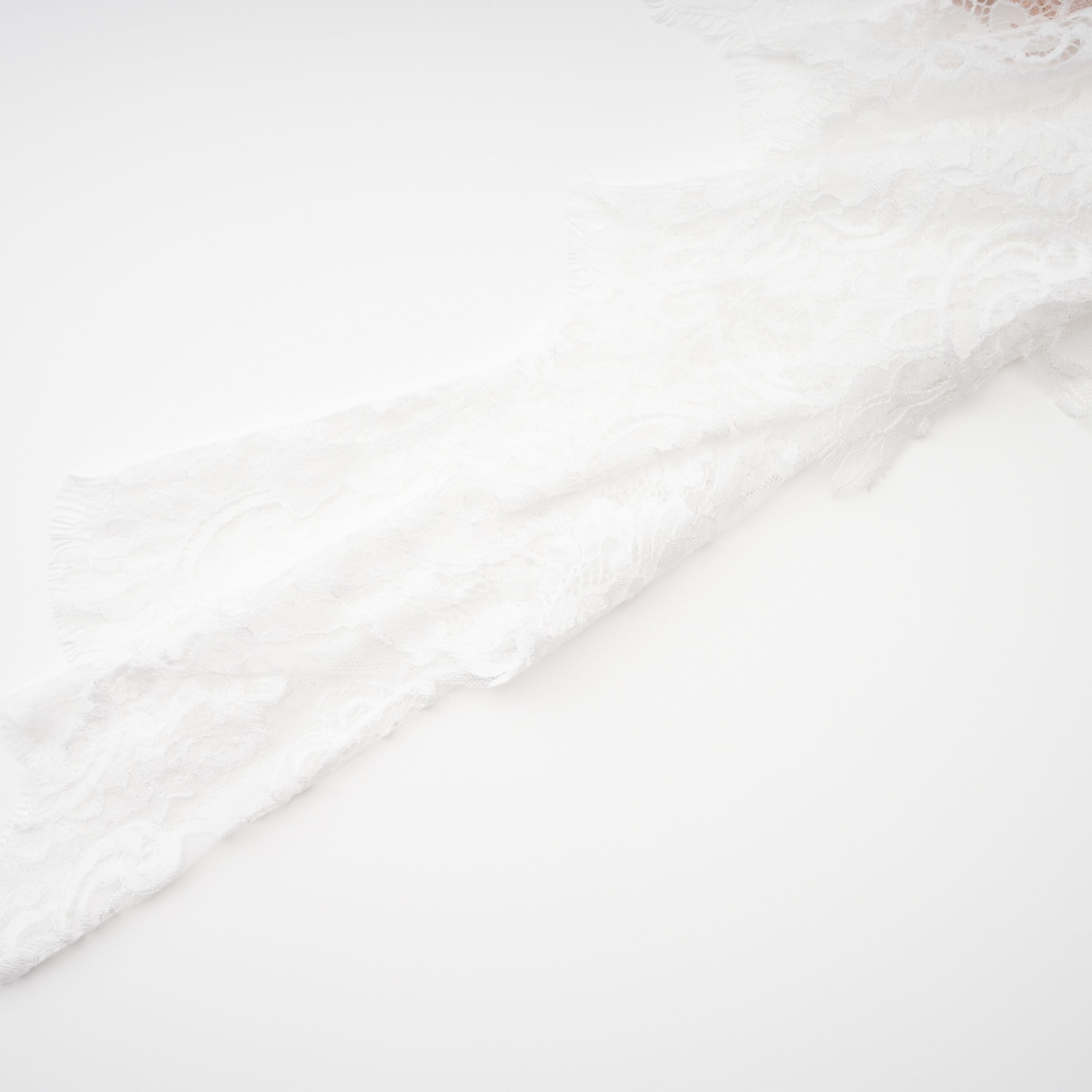 Margherita White Floral Lace Dress & Skirt Set (Final Sale-US Only)