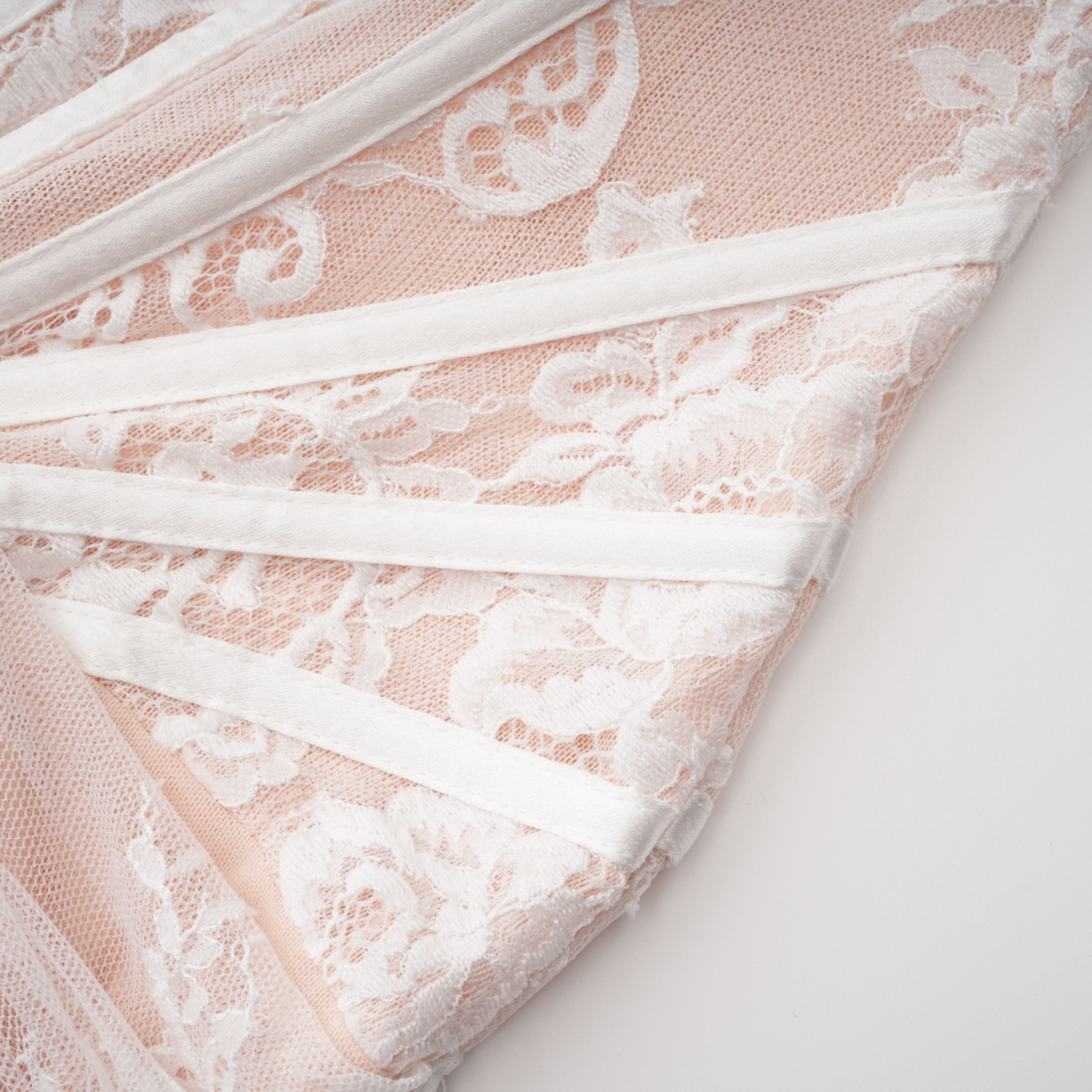 Margherita White Floral Lace Dress & Skirt Set (Final Sale-US Only)