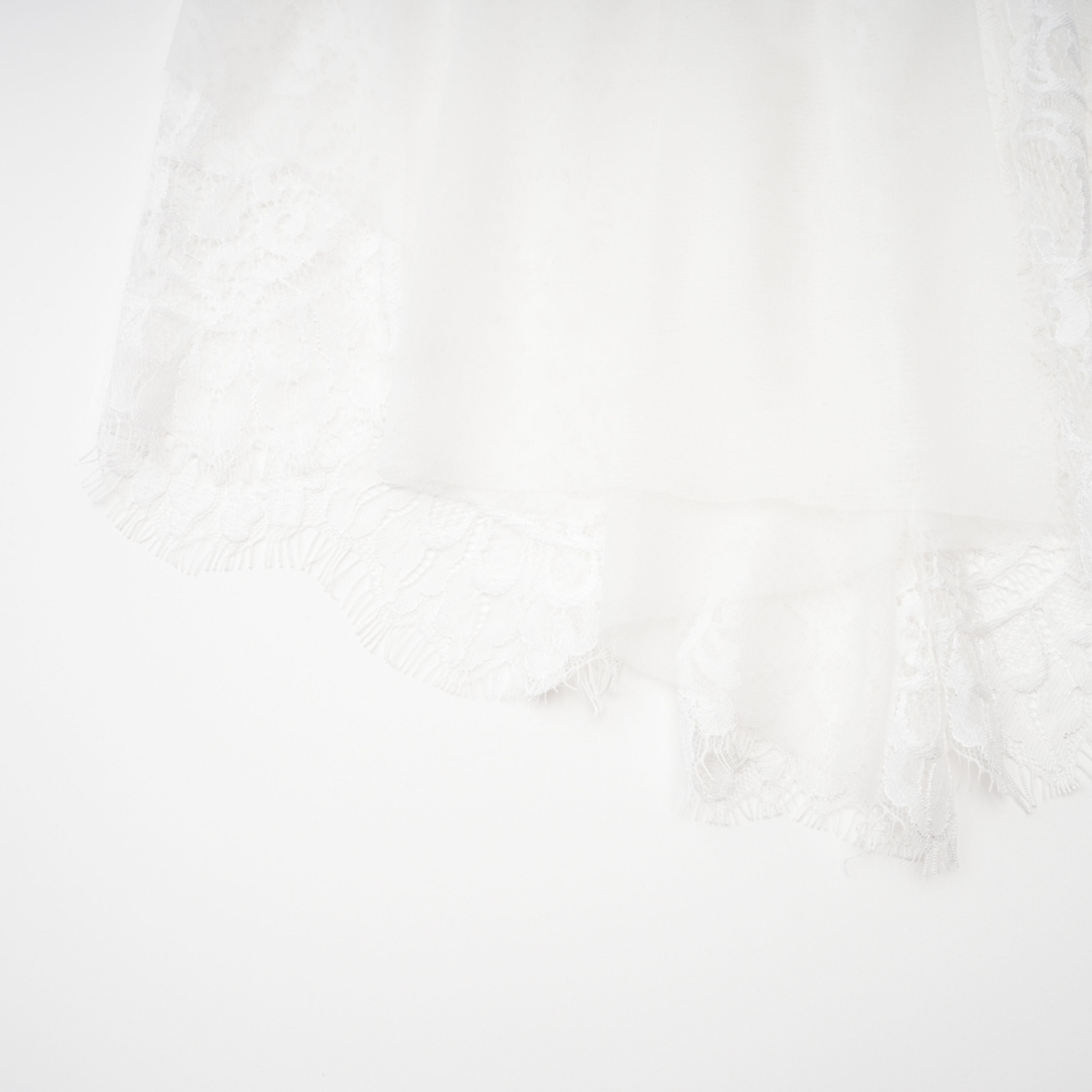 Margherita White Floral Lace Dress & Skirt Set (Final Sale-US Only)