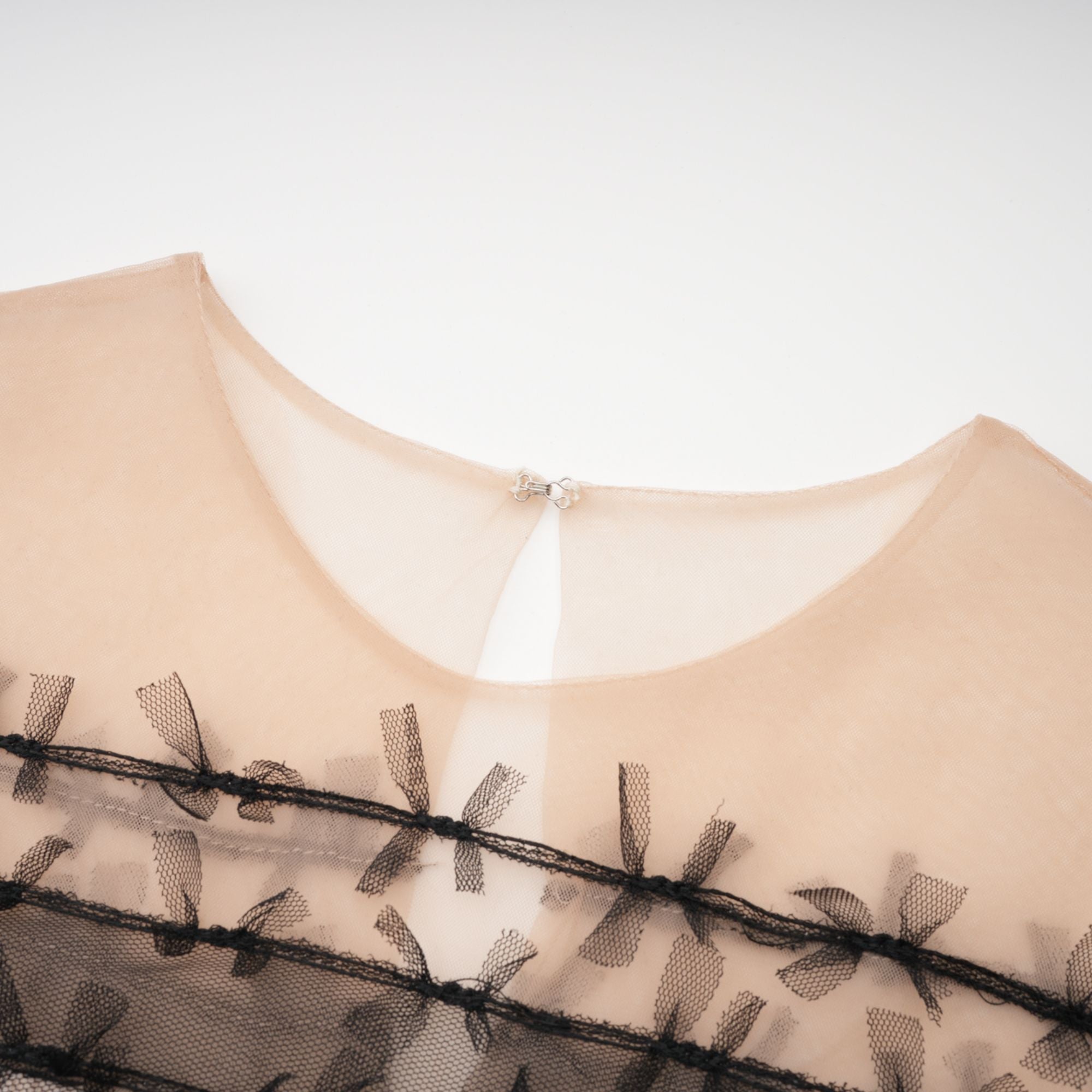 Eléonore Color Block Tulle Midi Dress (Final Sale-US Only)