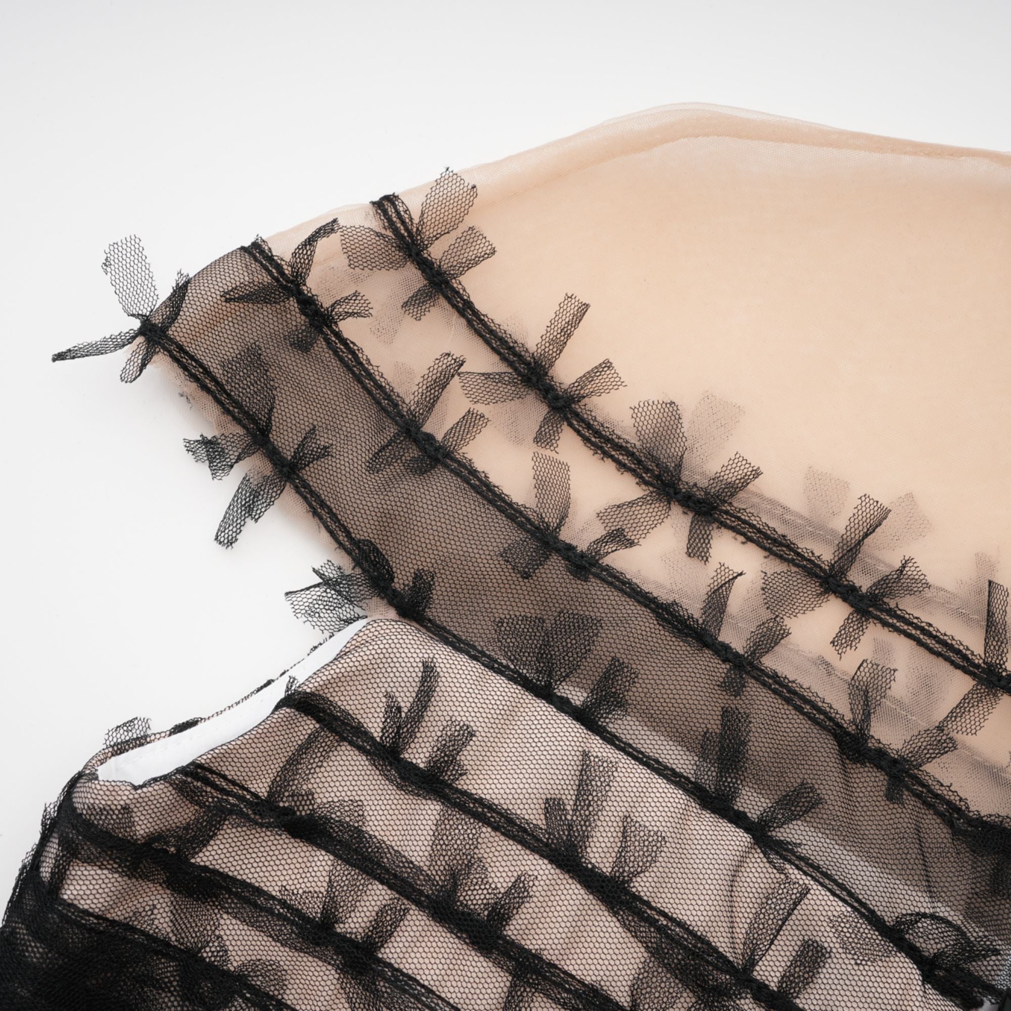 Eléonore Color Block Tulle Midi Dress (Final Sale-US Only)
