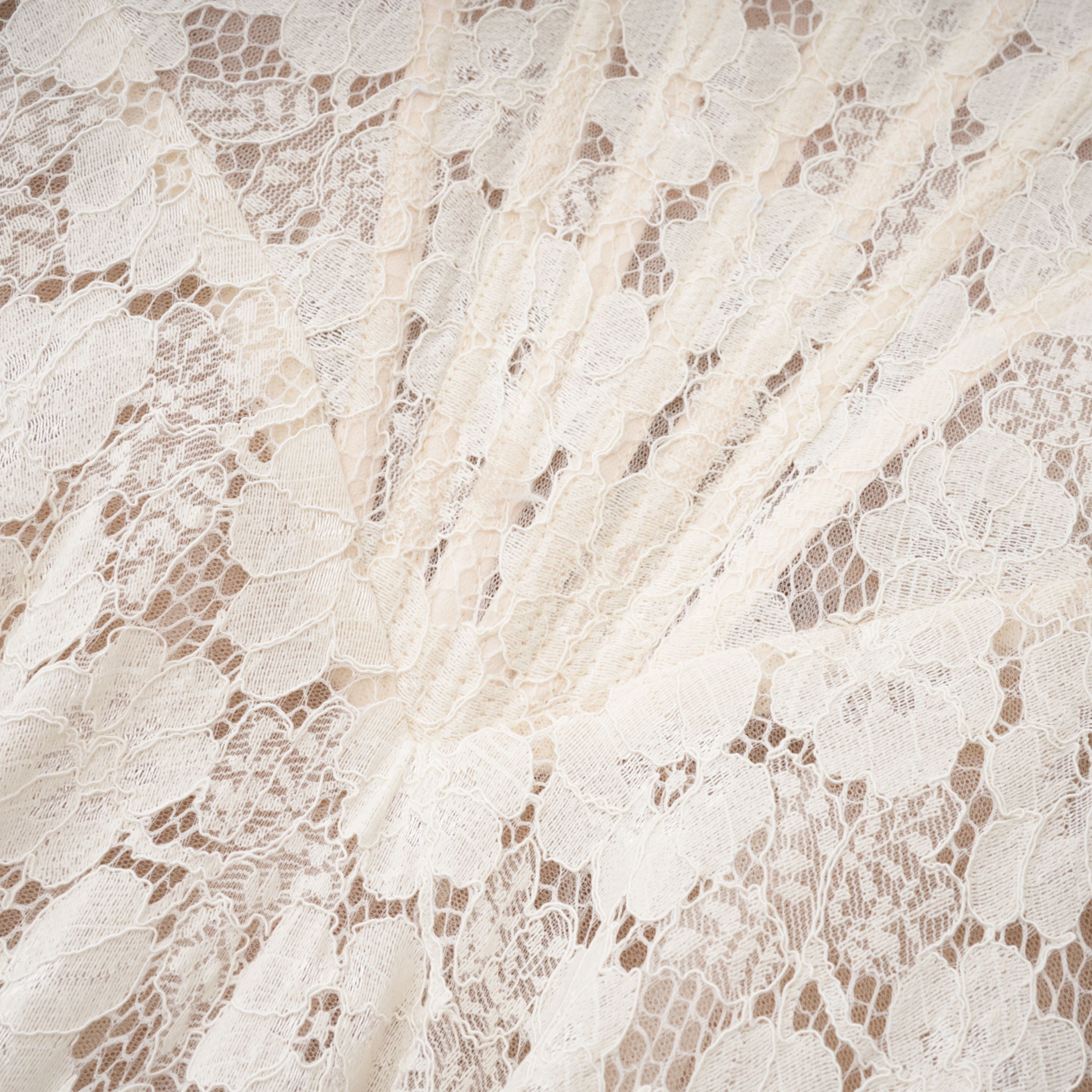 Celina White Lace Corset Maxi Dress (Final Sale-US Only)