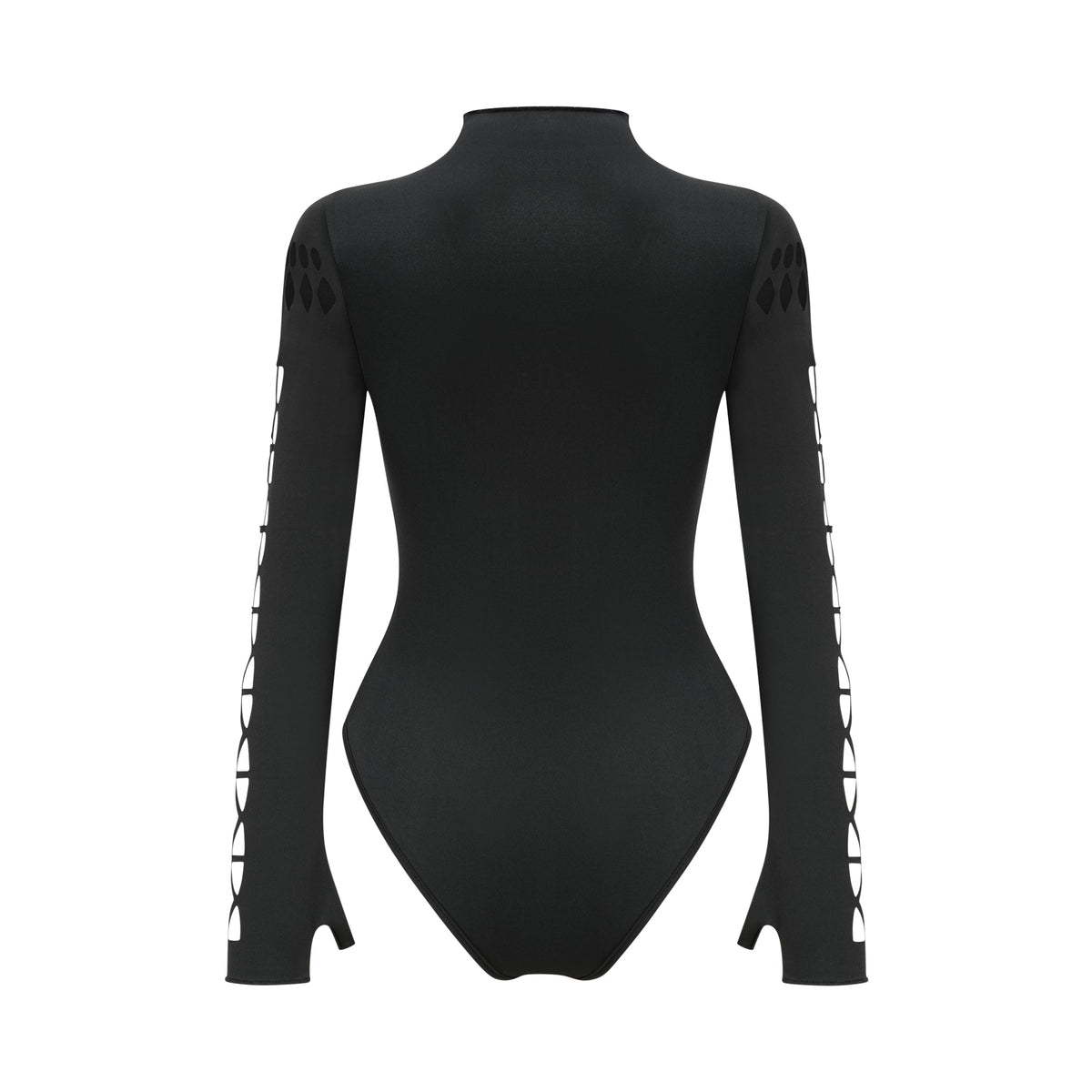 Capriana Long-Sleeve Cutout Bodysuit (Final Sale)