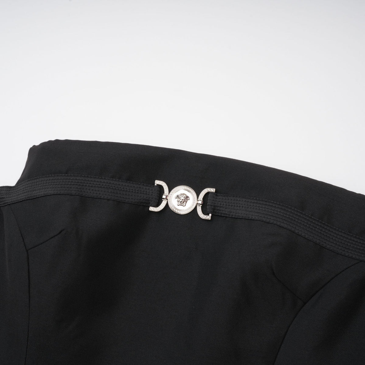 Margaux black top & skirt matching set