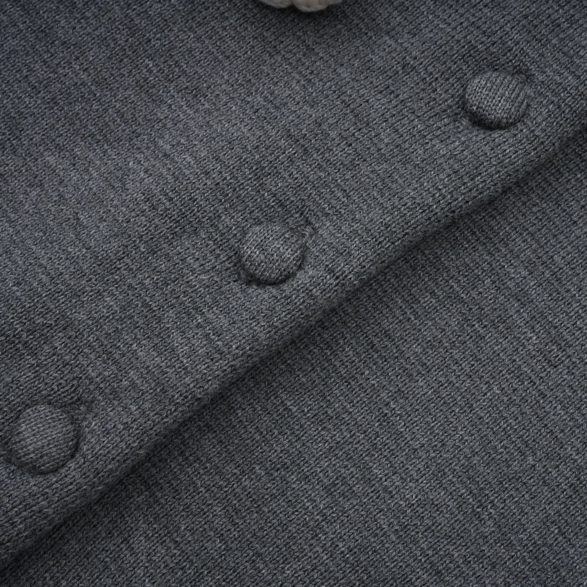 Lisette Grey 3D Petal Knit Cardigan (Final Sale-US Only)