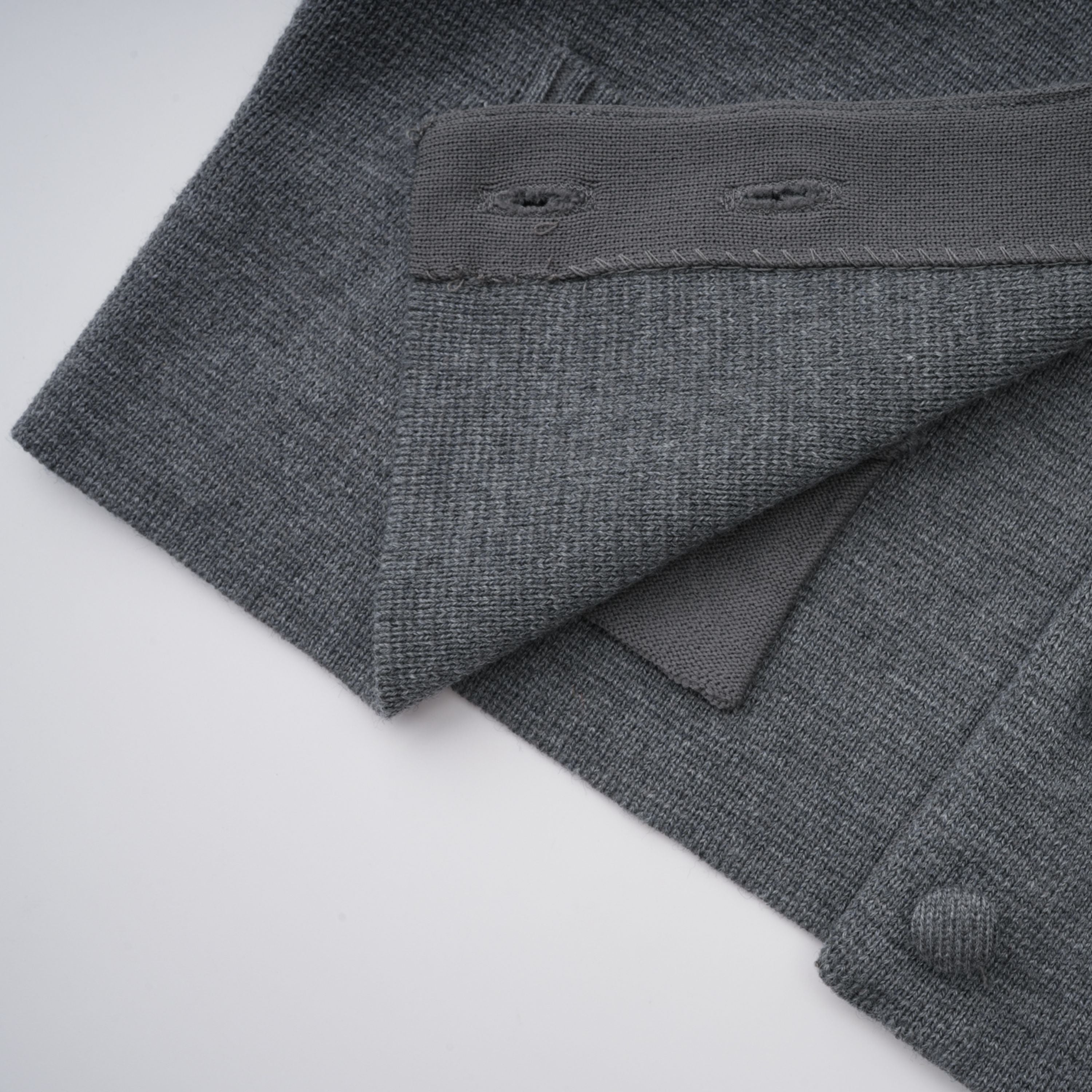 Lisette Grey 3D Petal Knit Cardigan