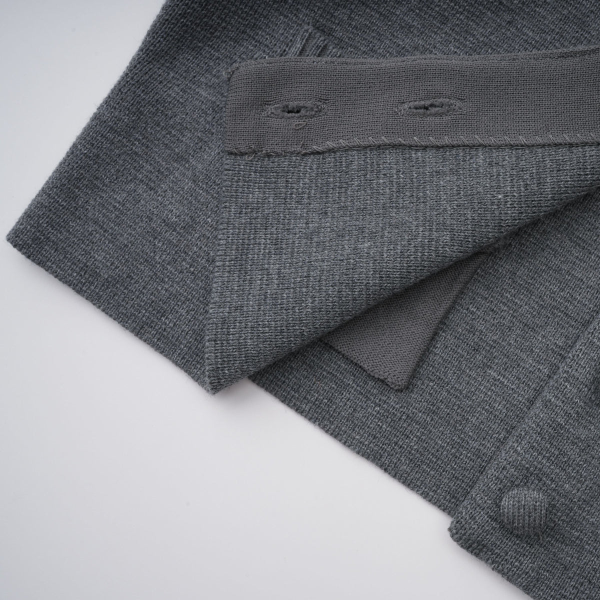 Lisette Grey 3D Petal Knit Cardigan