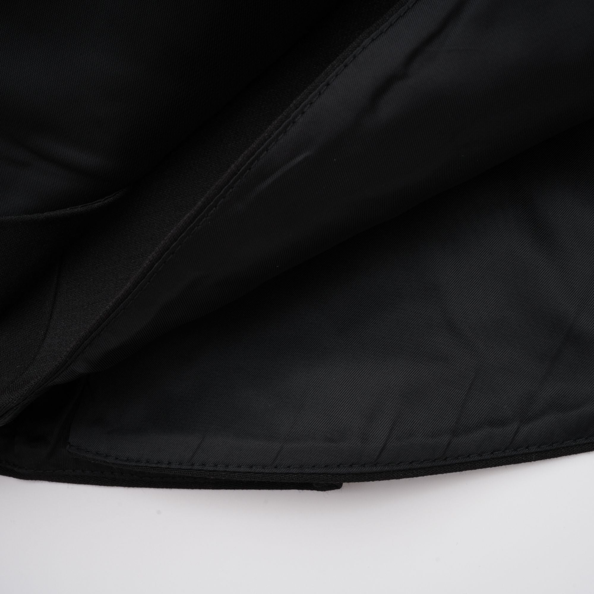 Margaux black top & skirt matching set