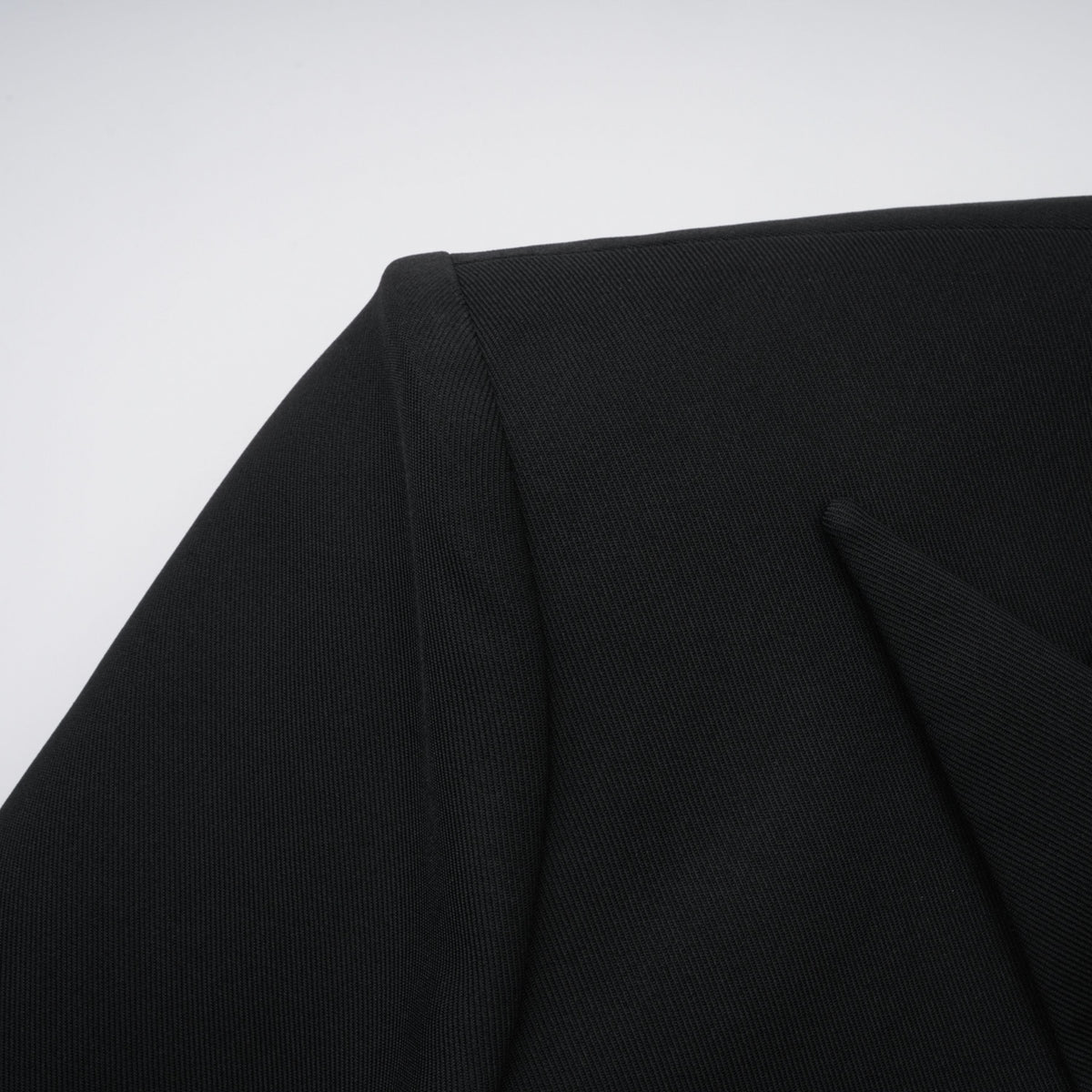 Dianthe Black Double-Breasted Oversize Blazer (Final Sale-US Only)