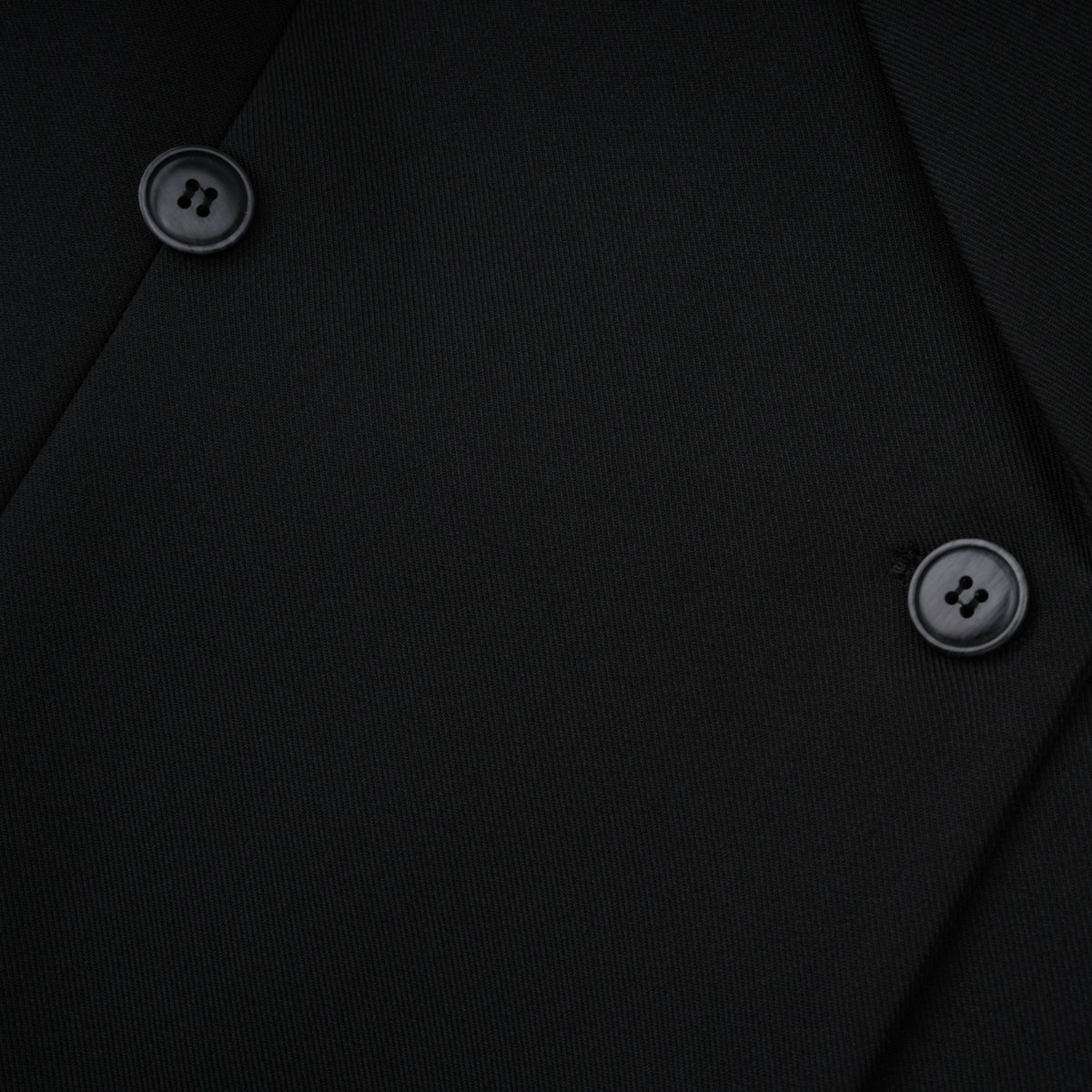 Dianthe Black Double-Breasted Oversize Blazer (Final Sale-US Only)