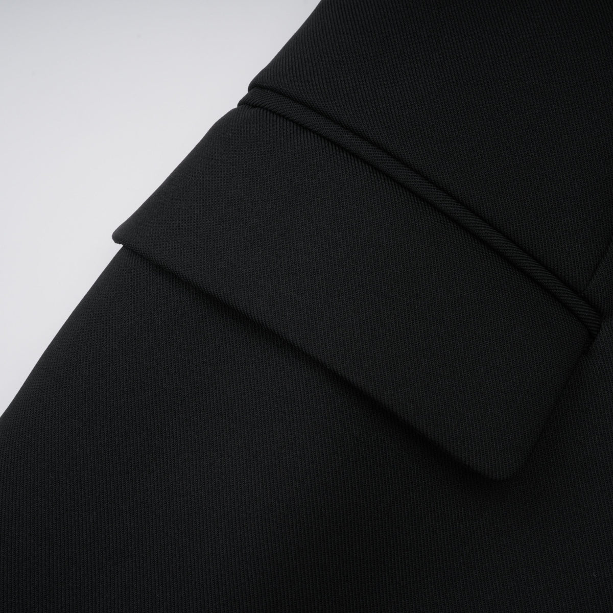 Dianthe Black Double-Breasted Oversize Blazer (Final Sale-US Only)