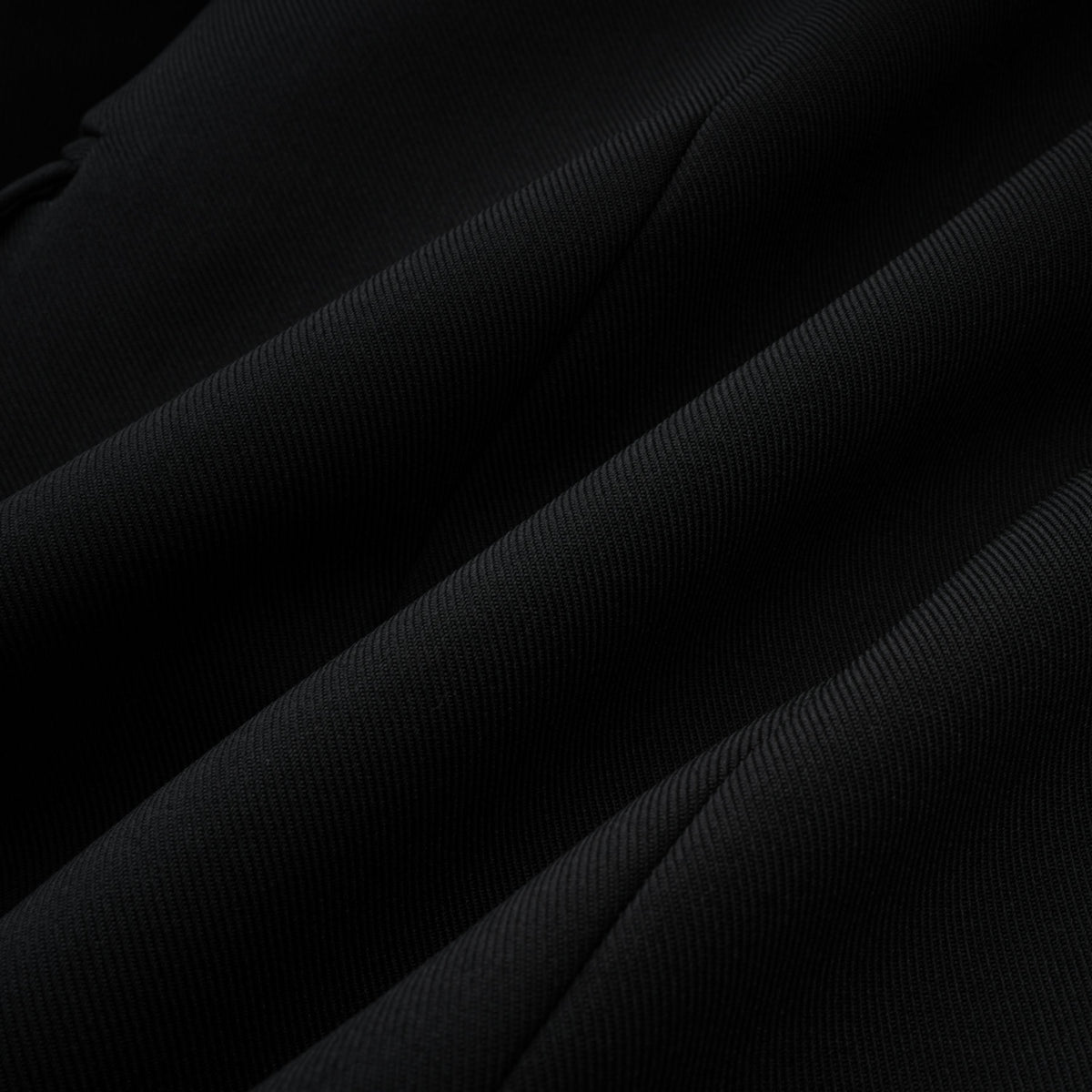 Dianthe Black Double-Breasted Oversize Blazer