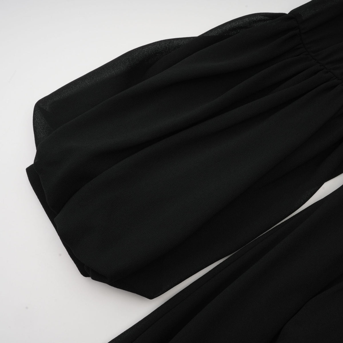 Viviane black pleated button-front midi dress (Final Sale-US Only)