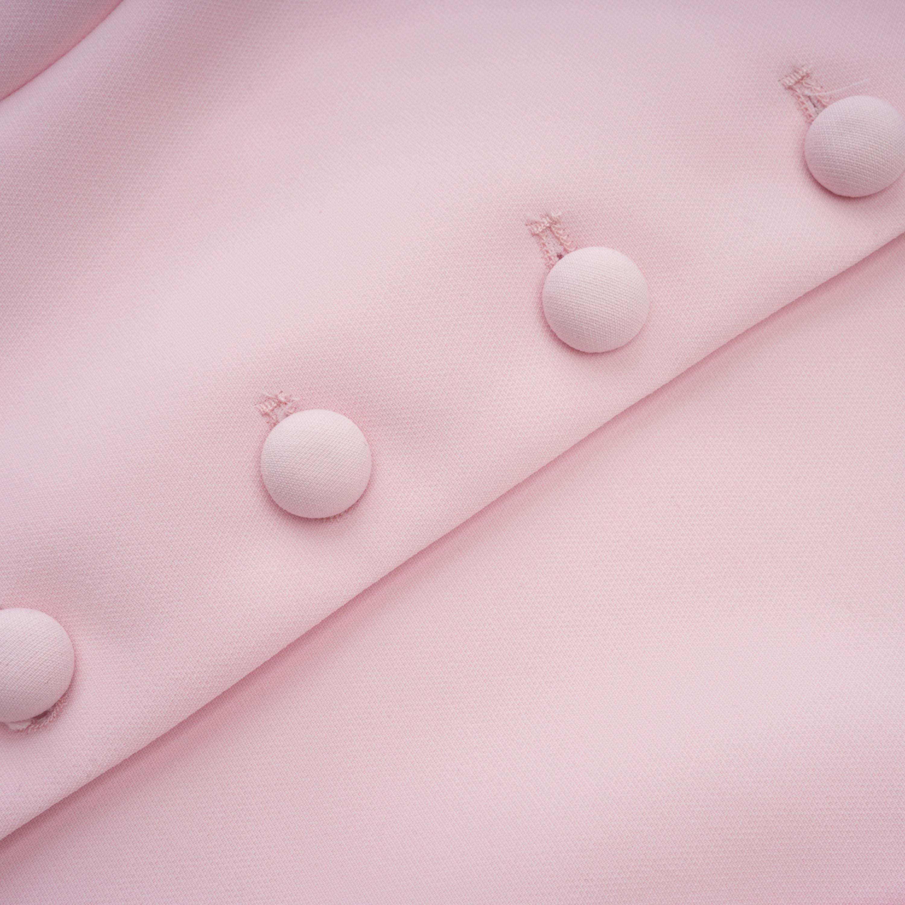 Eira Pink Peter Pan Collar Jacket & Skirt Set (Final Sale-US Only)