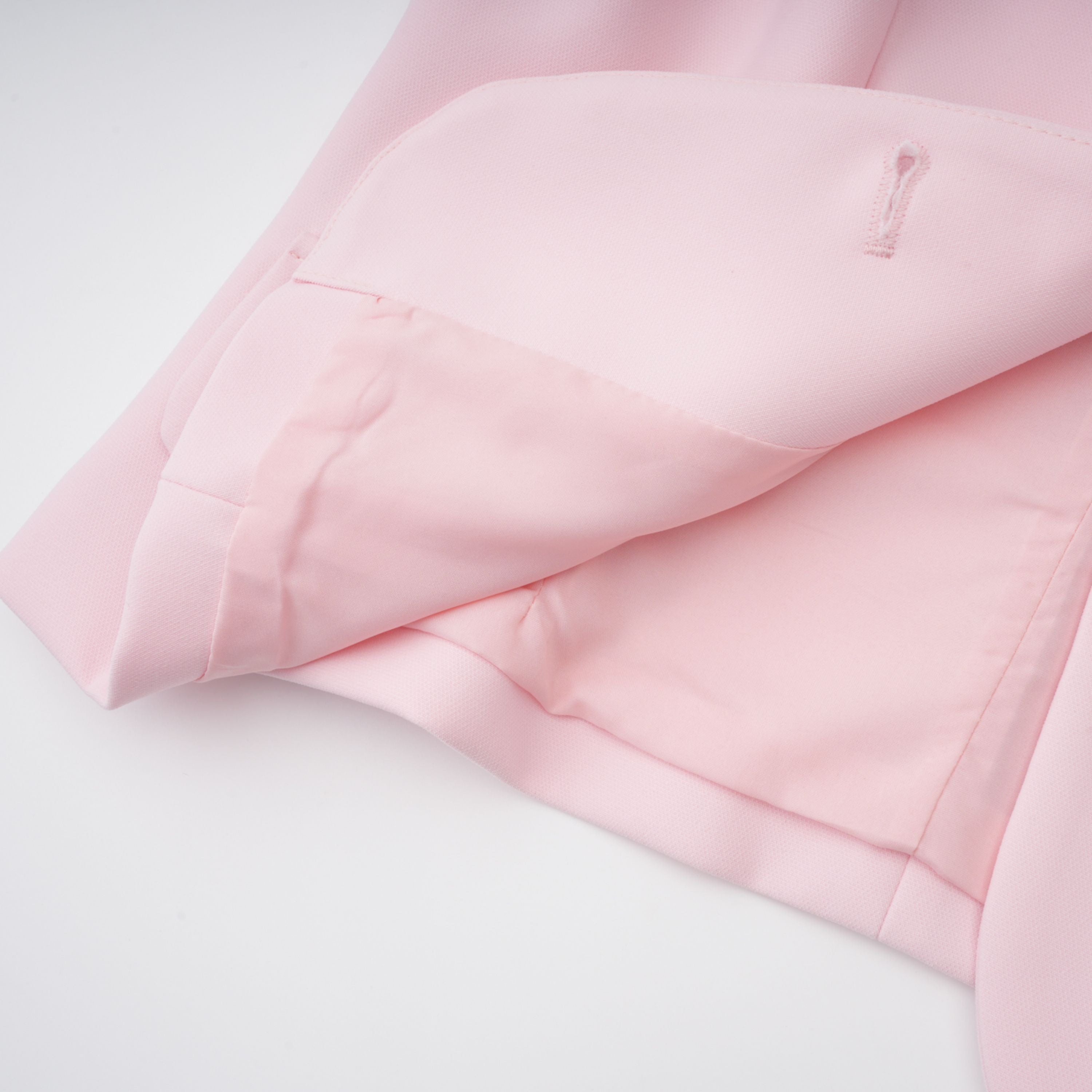 Eira Pink Peter Pan Collar Jacket & Skirt Set (Final Sale-US Only)