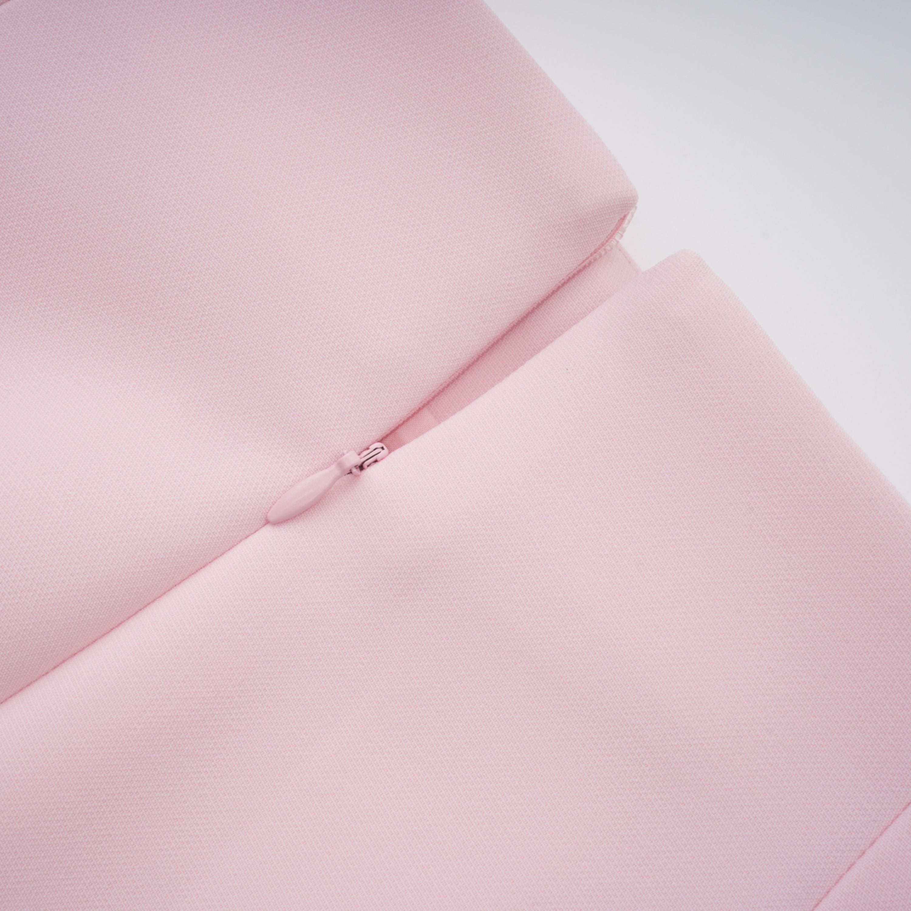 Eira Pink Peter Pan Collar Jacket & Skirt Set (Final Sale-US Only)