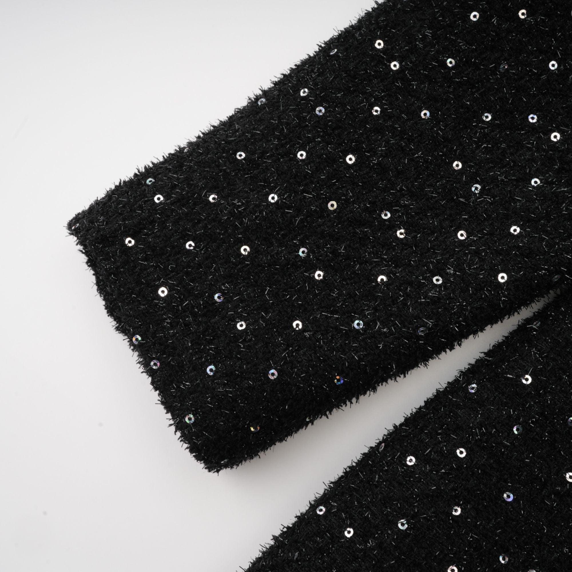 Éléonore faux-pearl tweed mini dress (Final Sale)