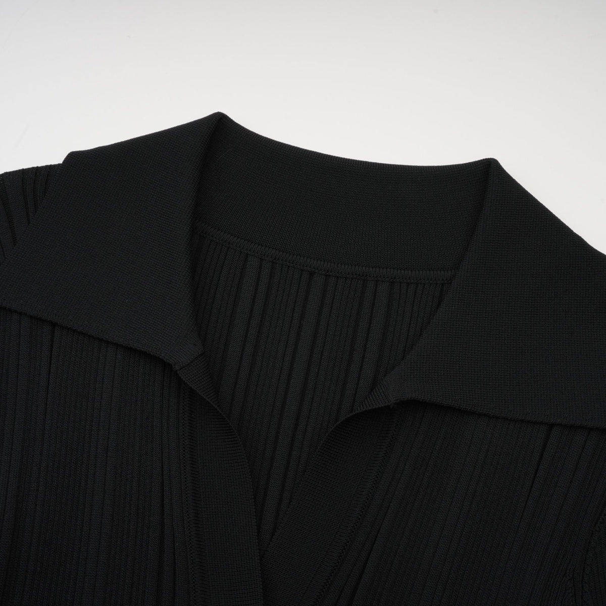 Priscille black ruffled midi dress (Final Sale-US Only)
