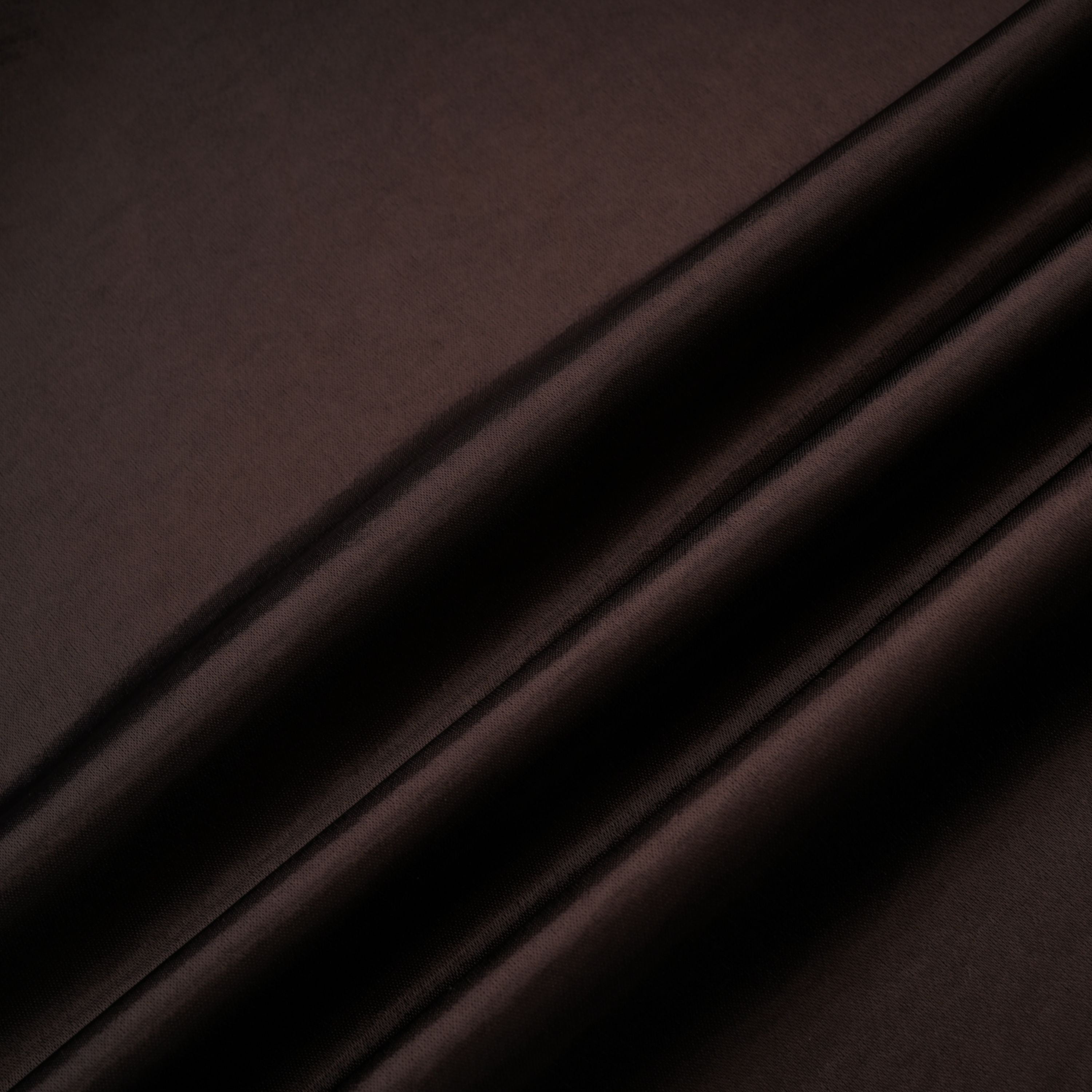 Gitta Brown Off Shoulder Satin Maxi Gown (Final Sale)