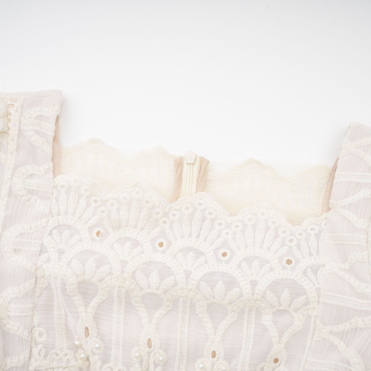 Anaïs faux-pearl embellished cut-out midi dress (Final Sale-US Only)