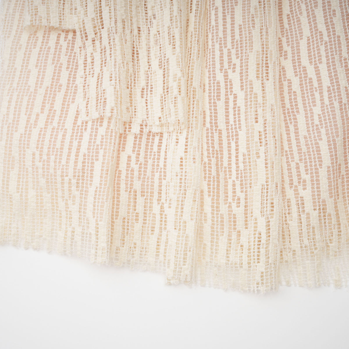 Cynthia Neutrals 3D Petal Textured Midi Dress (Final Sale-US Only)