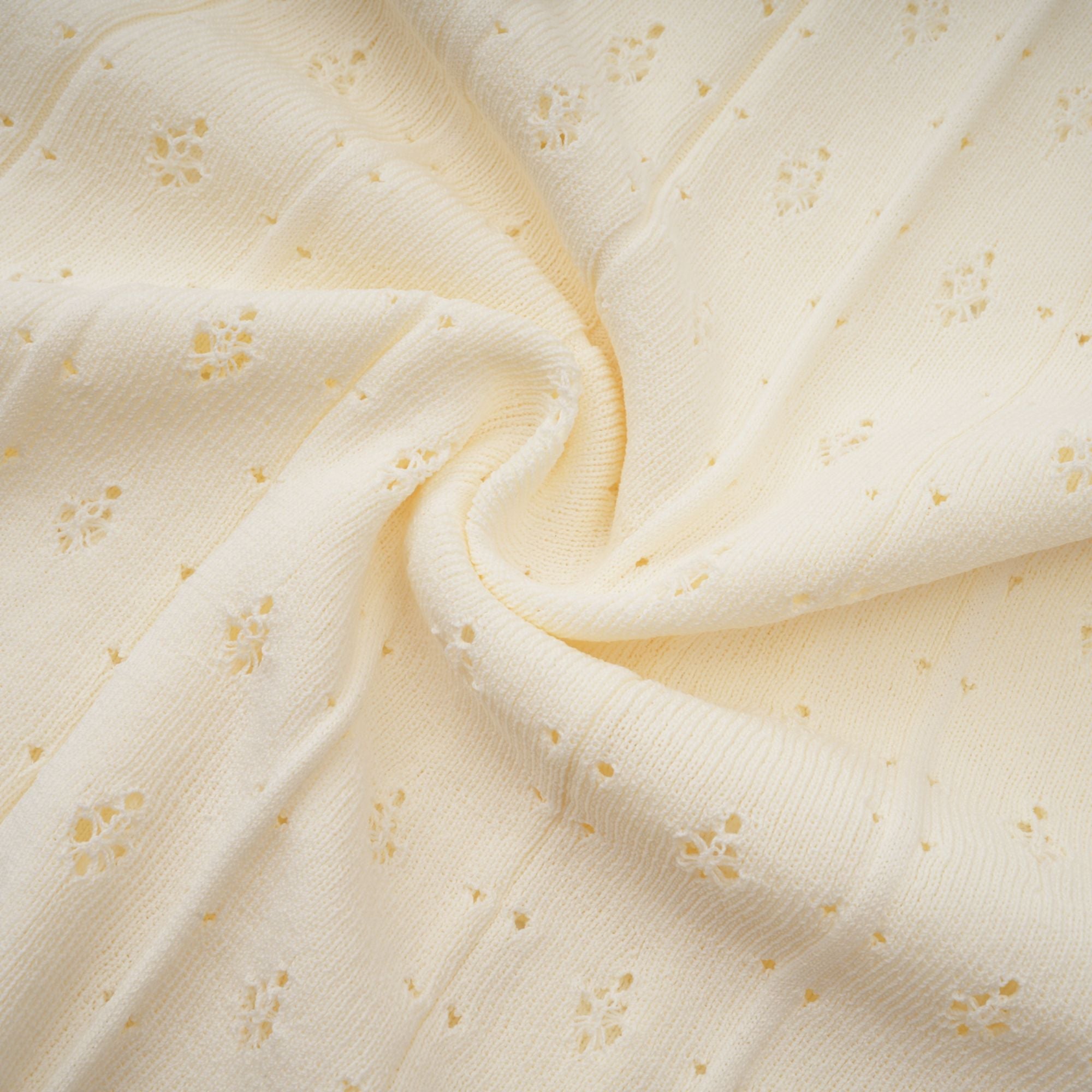 Donatienne white faux-pearl knitted maxi dress