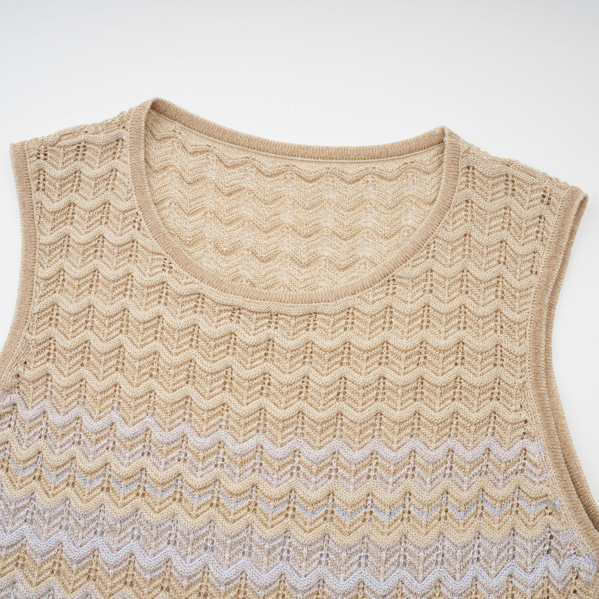 Pauline contrast-color ribbed-knitted midi dress