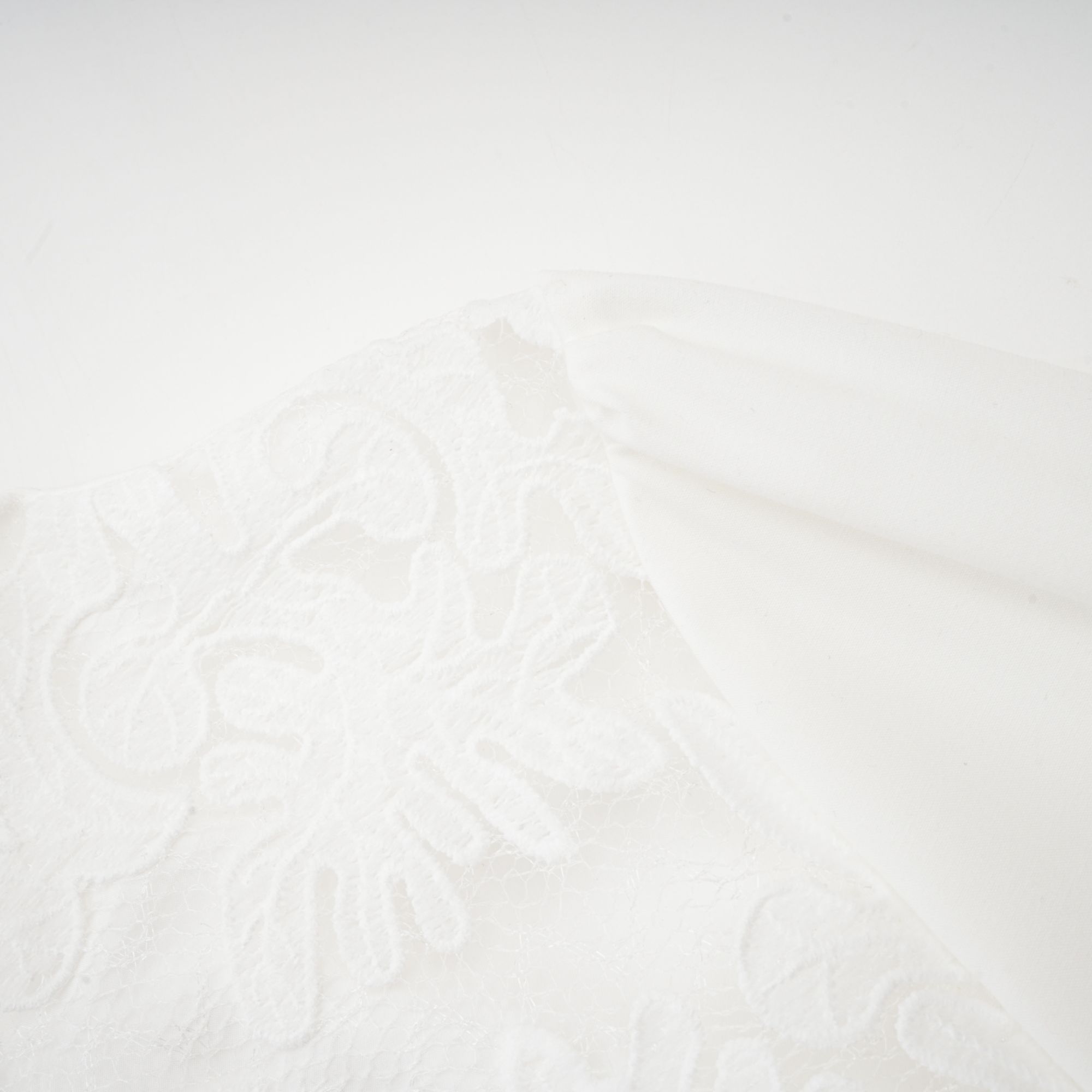 Madeleine white panelled embroidery midi dress