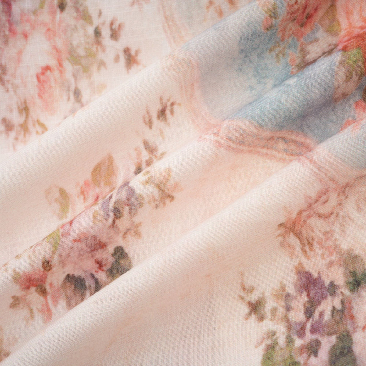 Clémence Romantic Floral Print Mini Dress