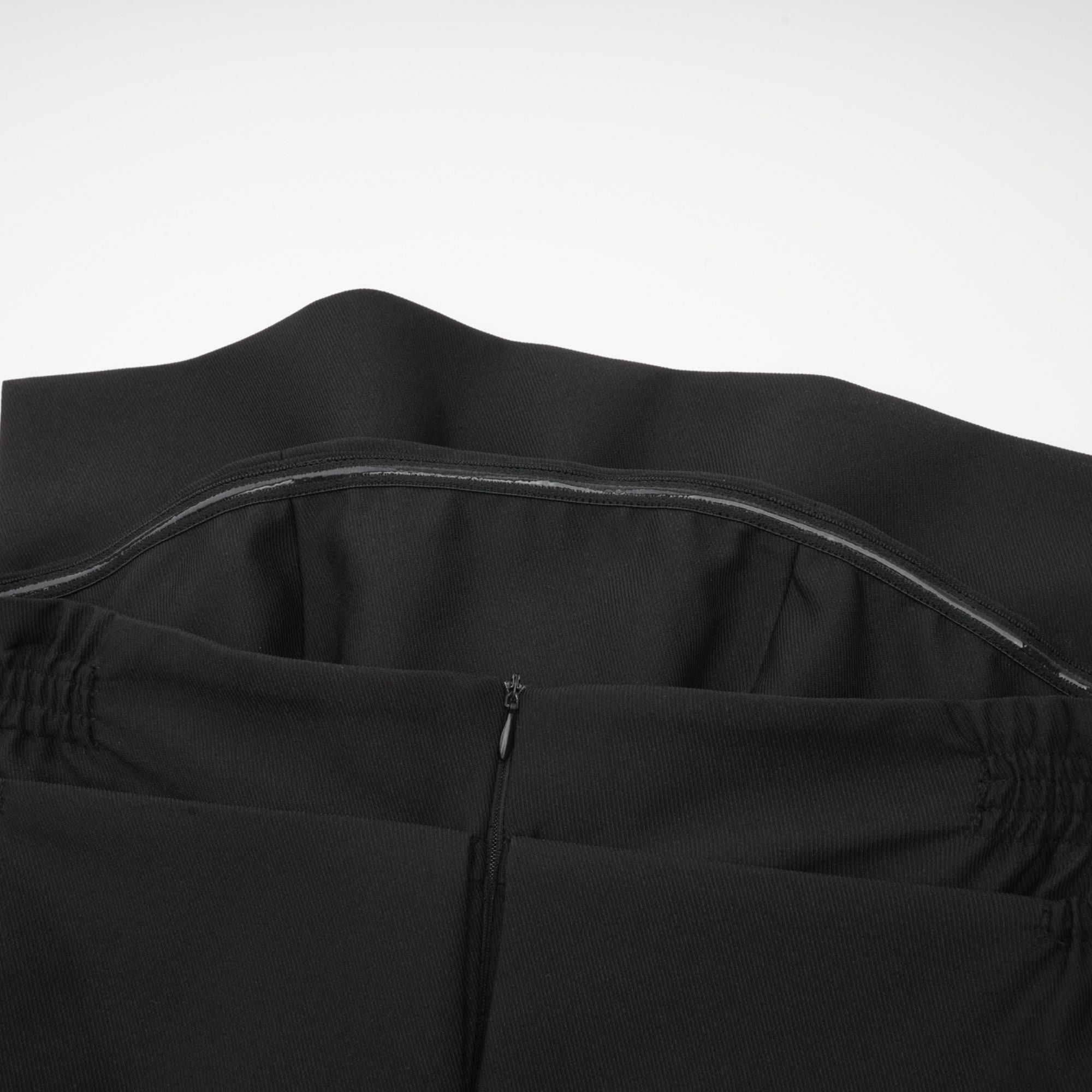 Caribe black bowknot off-shoulder mini dress