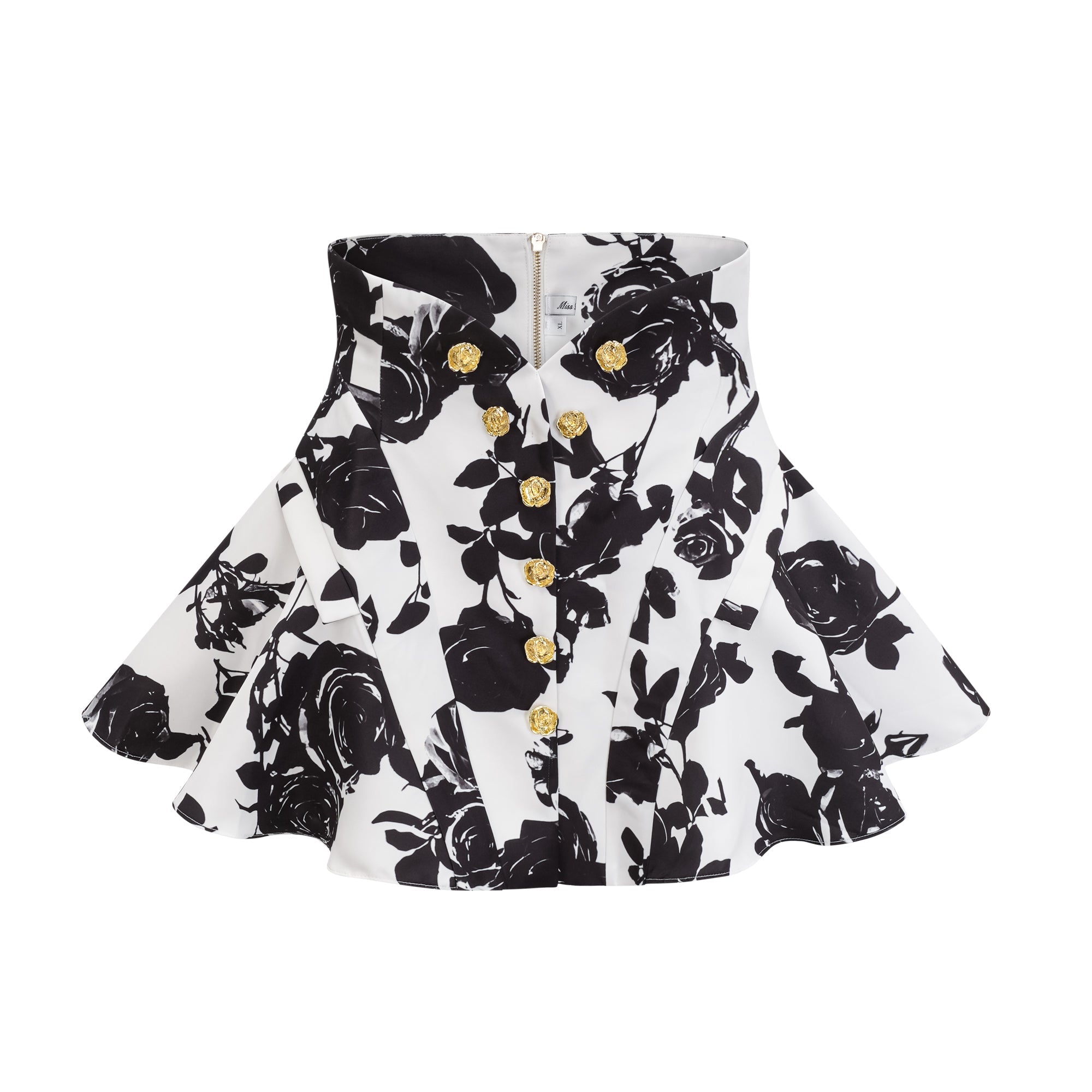 Léonor floral-print shirt & skirt matching set (US Only)
