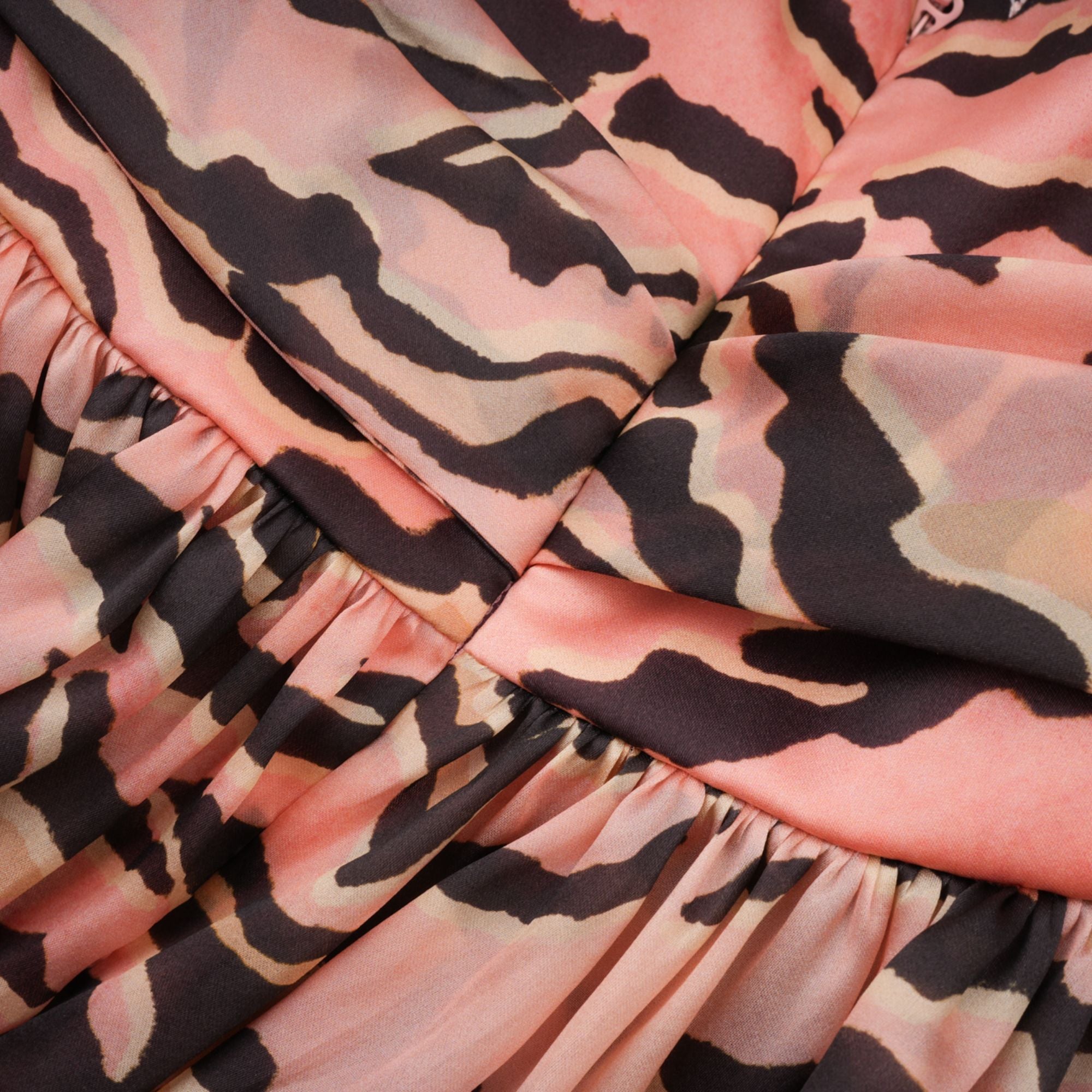 Lillie bow-detail flared mini dress (US Only)