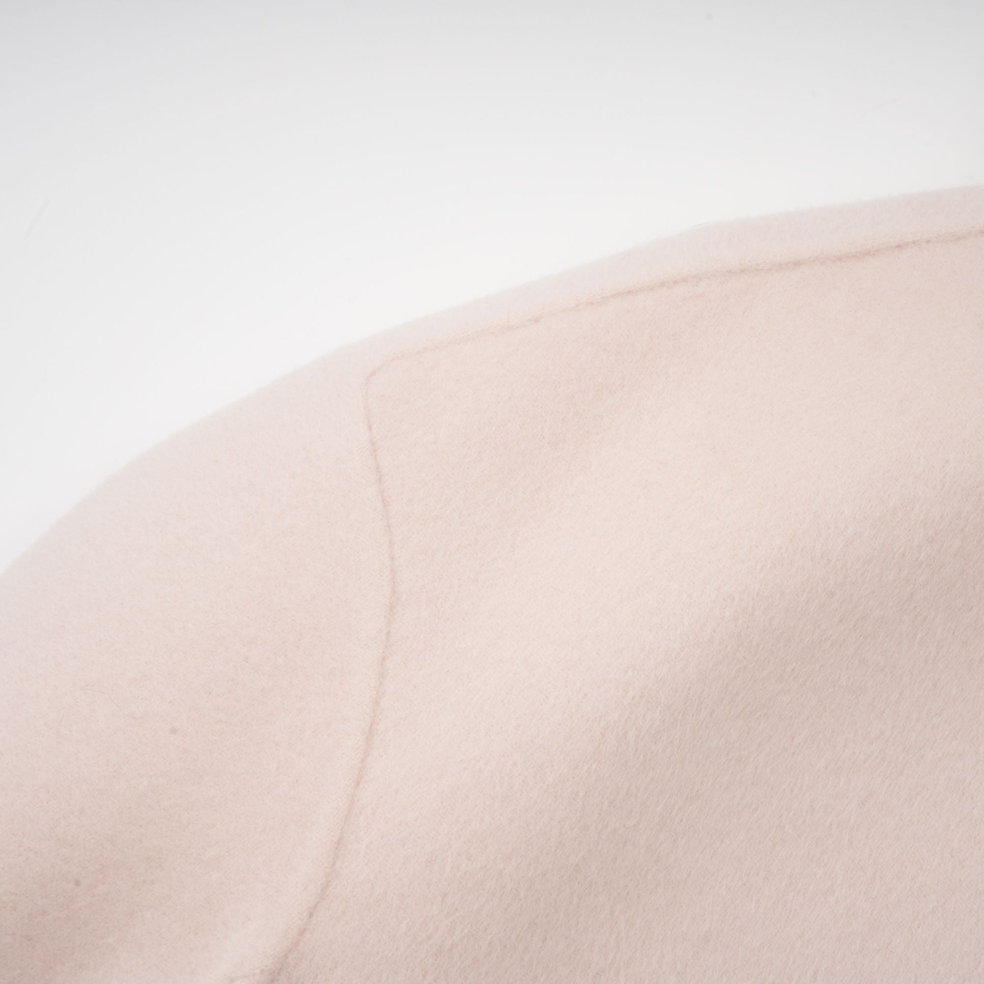 Vienne pink diagonal-placket short coat (Final Sale)