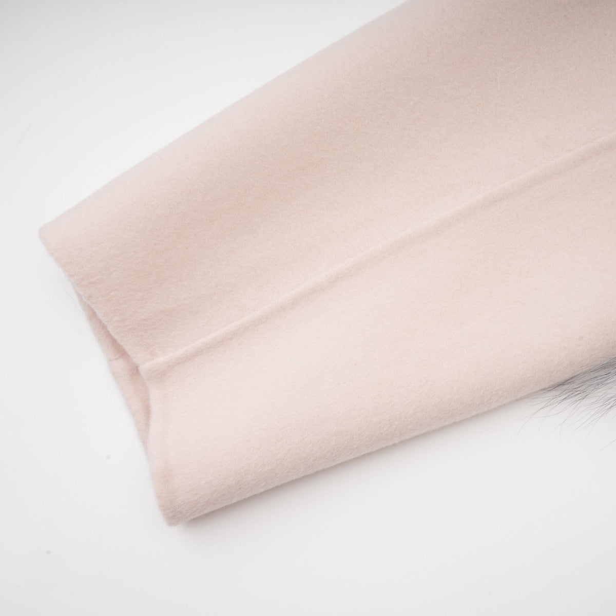 Vienne pink diagonal-placket short coat