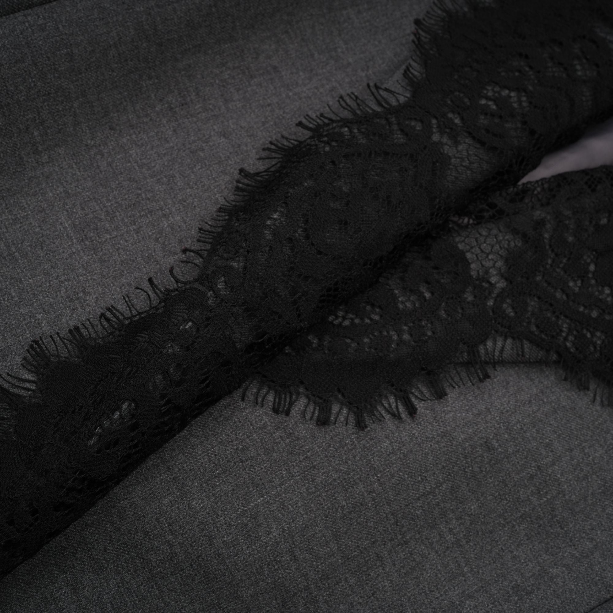 Dianthe grey lace-panel blazer (Final Sale-US Only)