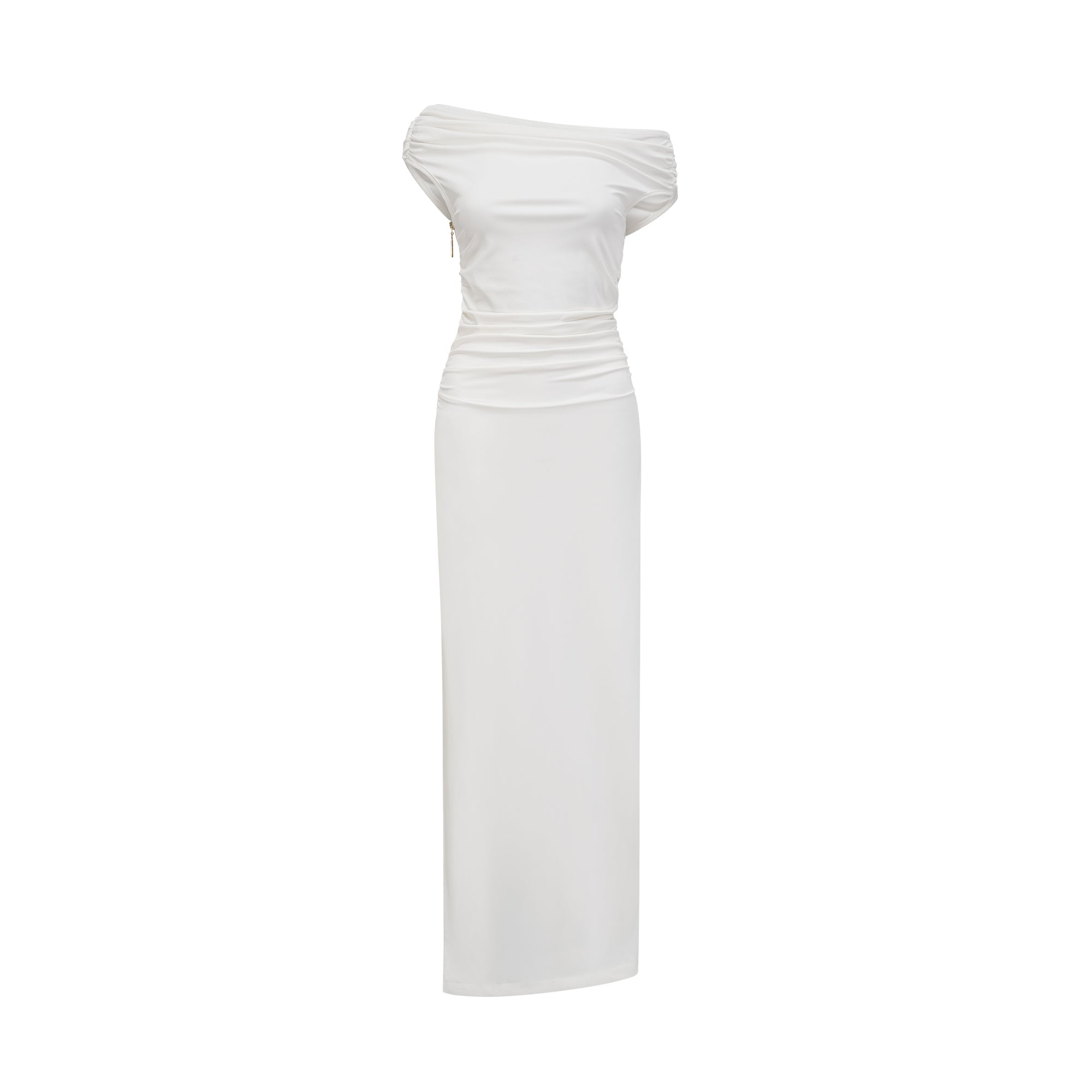 Sapphire off-shoulder maxi dress (Final Sale-US Only)