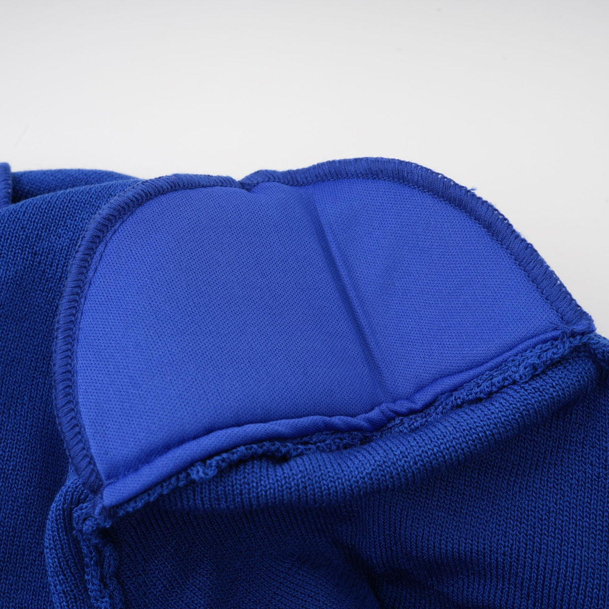 Maëlys blue button-detail knitted top & skirt matching set