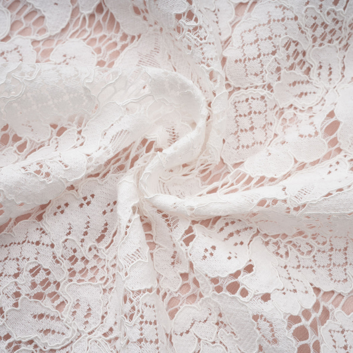 Marzia White Ribbon Detail Floral Lace Maxi Dress (Final Sale-US Only)