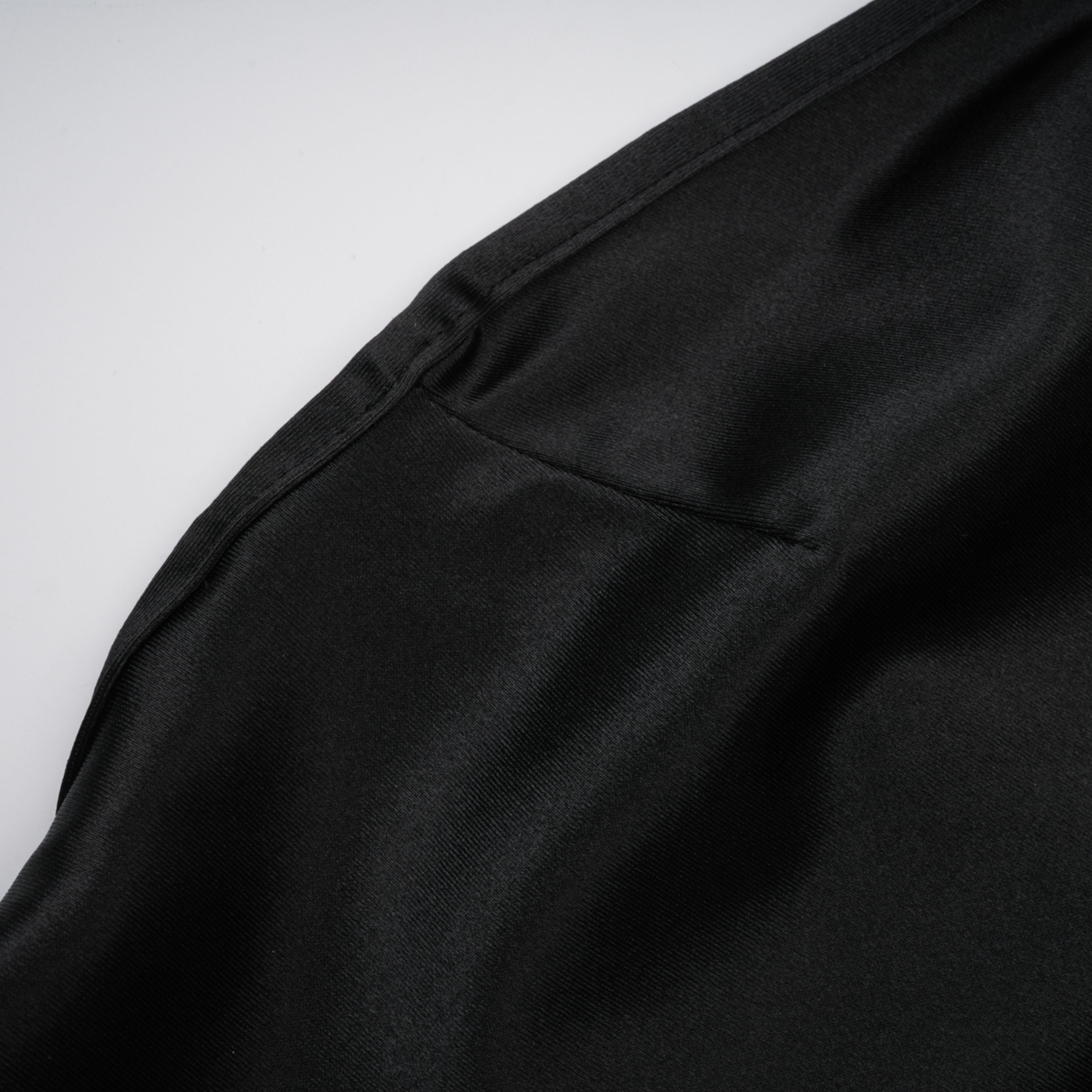 Ginevra black halterneck faux-pearl satin maxi dress (Final Sale-US Only)