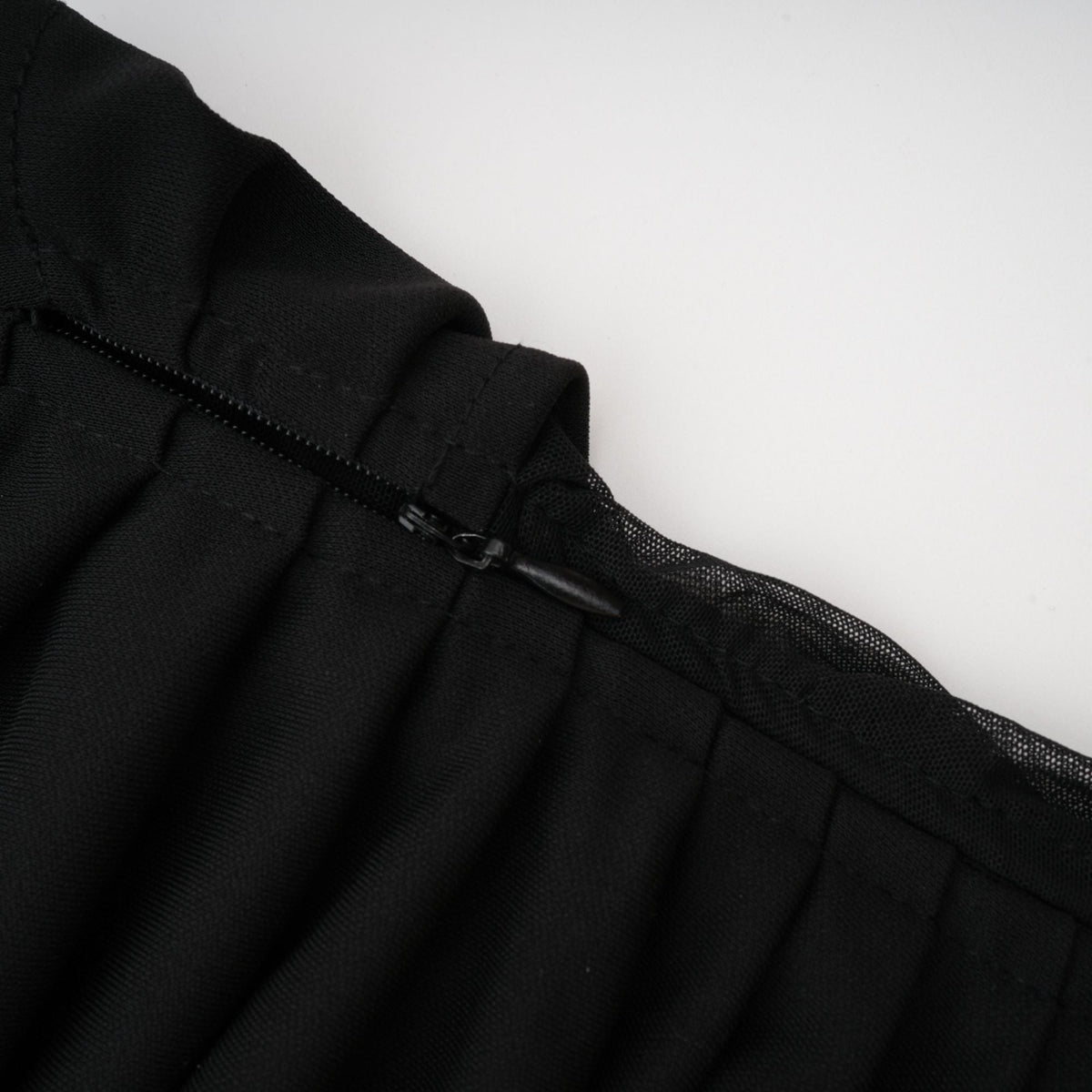 Clarisse semi-sheer ruched midi dress (Final Sale-US Only)