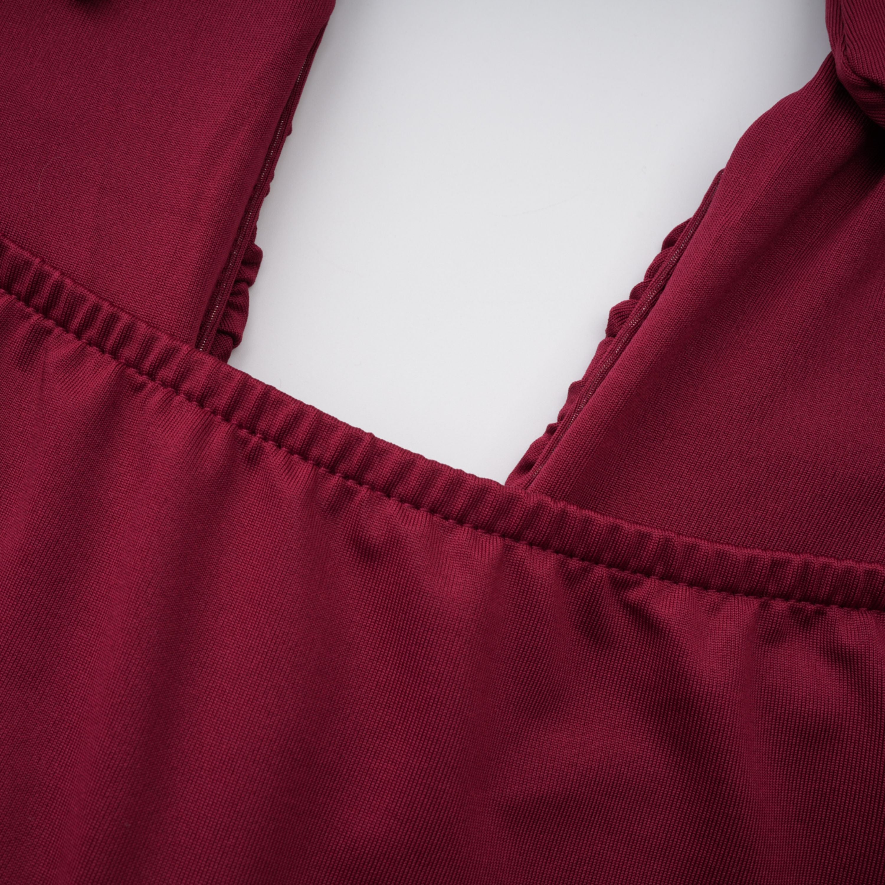 Aiglantine Halterneck Ruched Maxi Dress (Final Sale-US Only)
