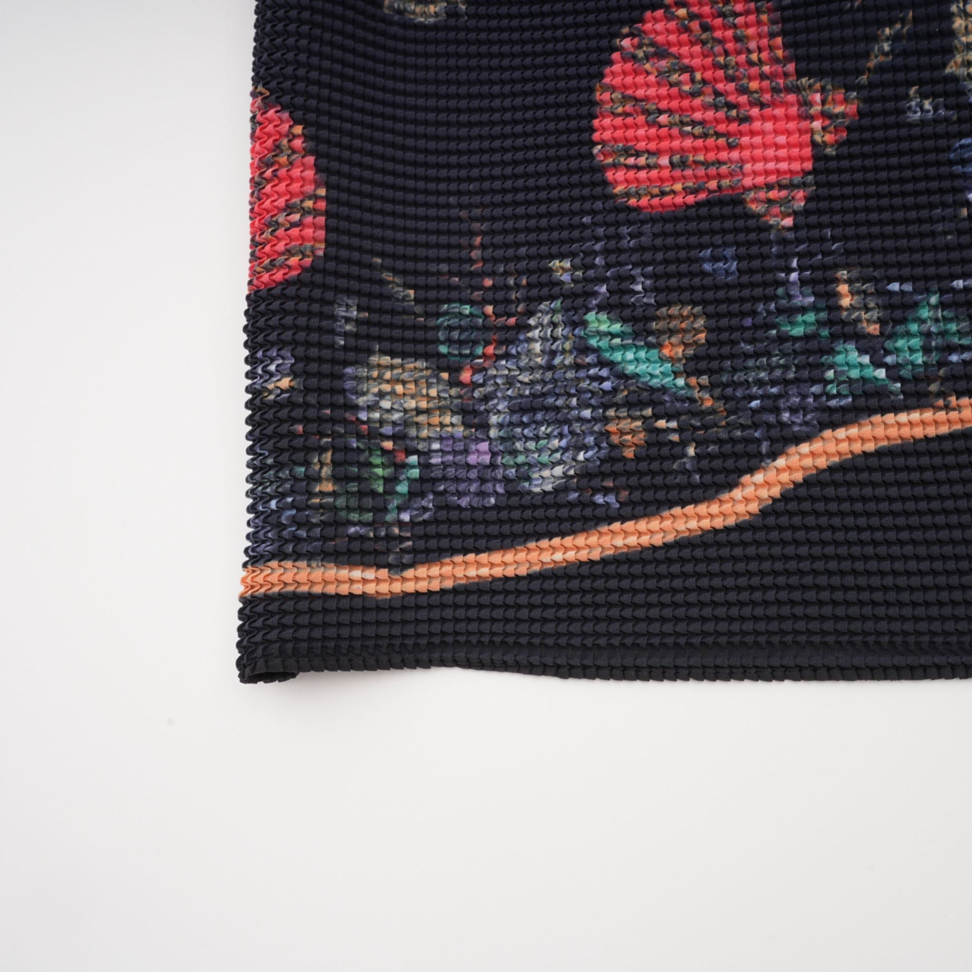 Josiane pattern-print knitted top & skirt matching set