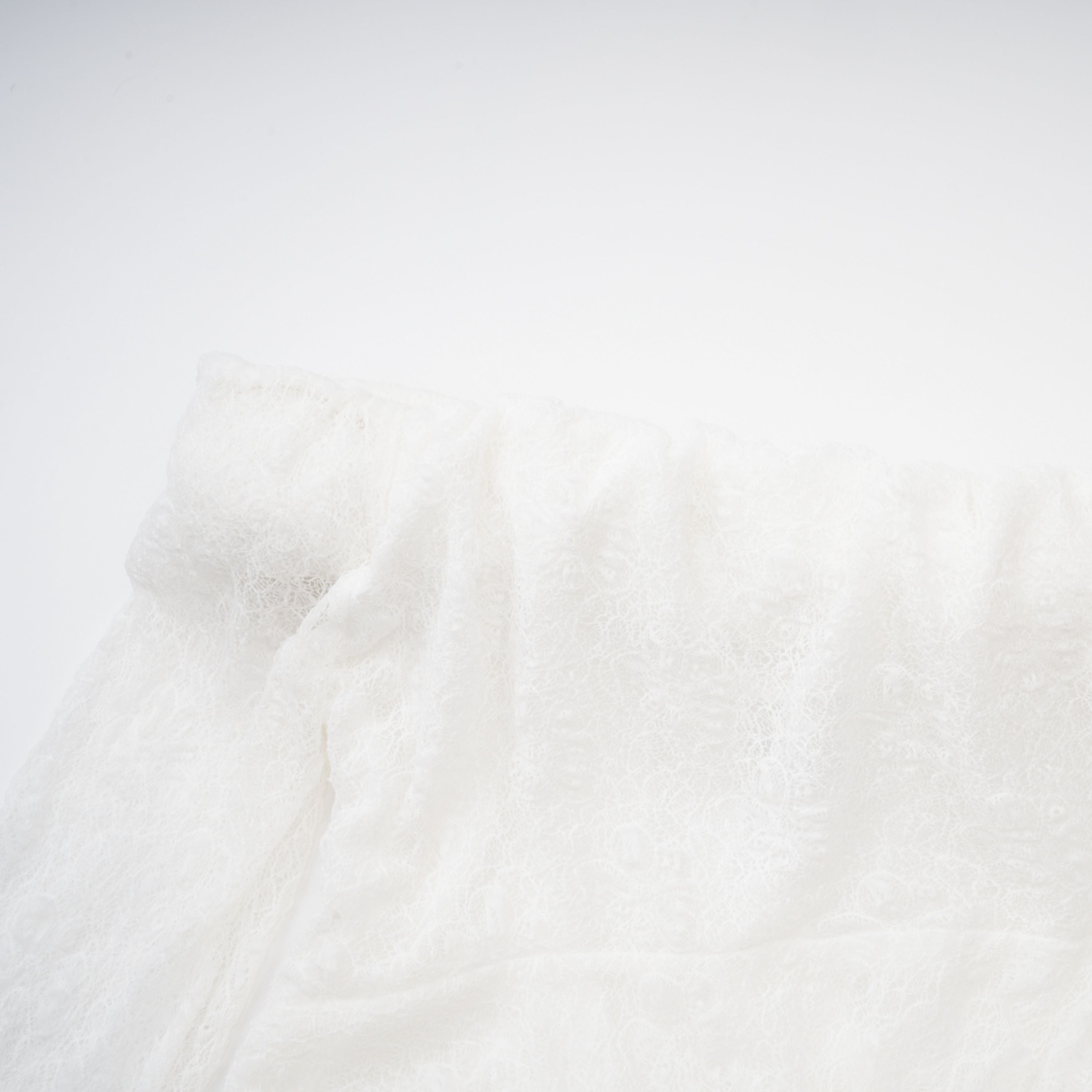 Étincelle White Ruched Lace Maxi Dress (Final Sale-US Only)