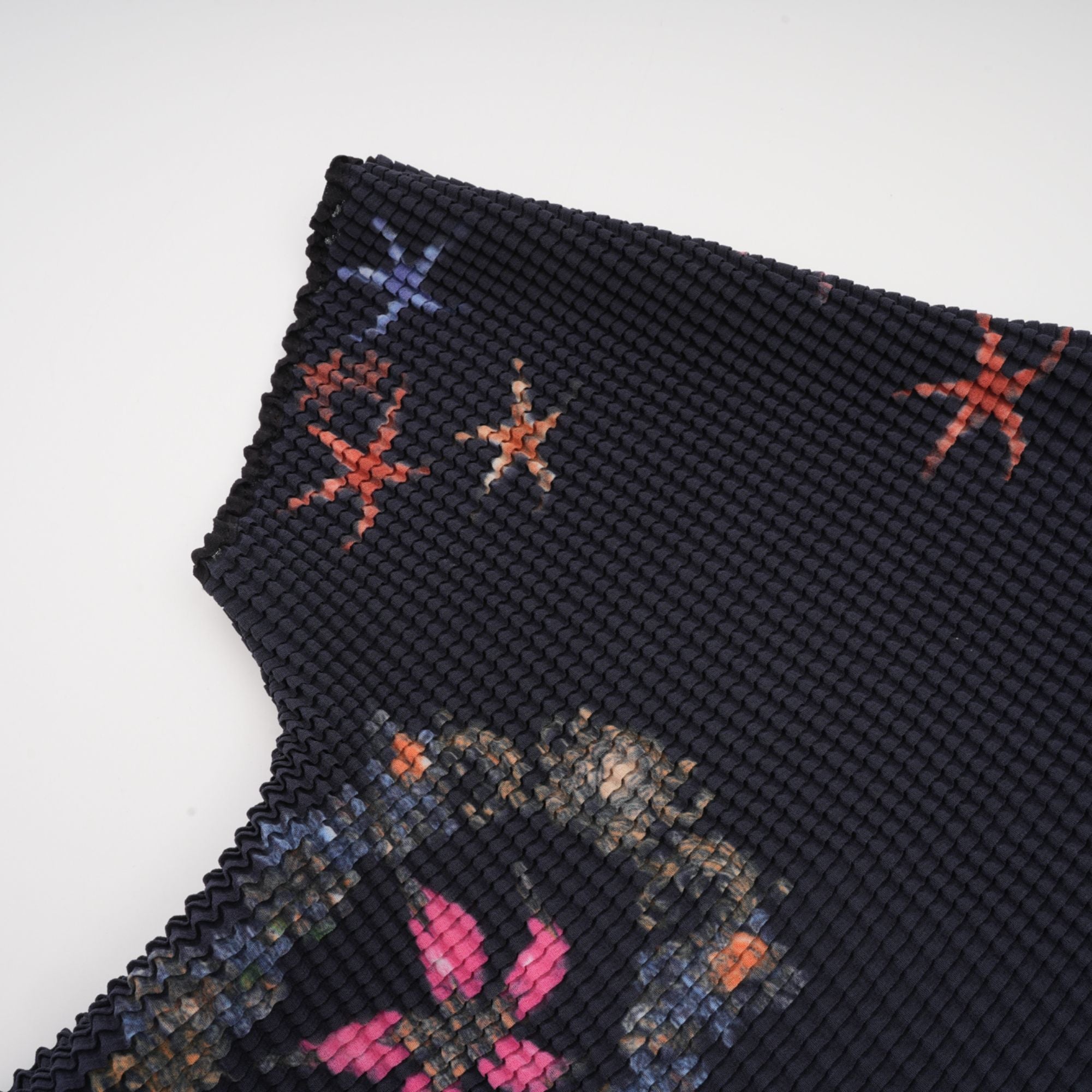 Josiane pattern-print knitted top & skirt matching set