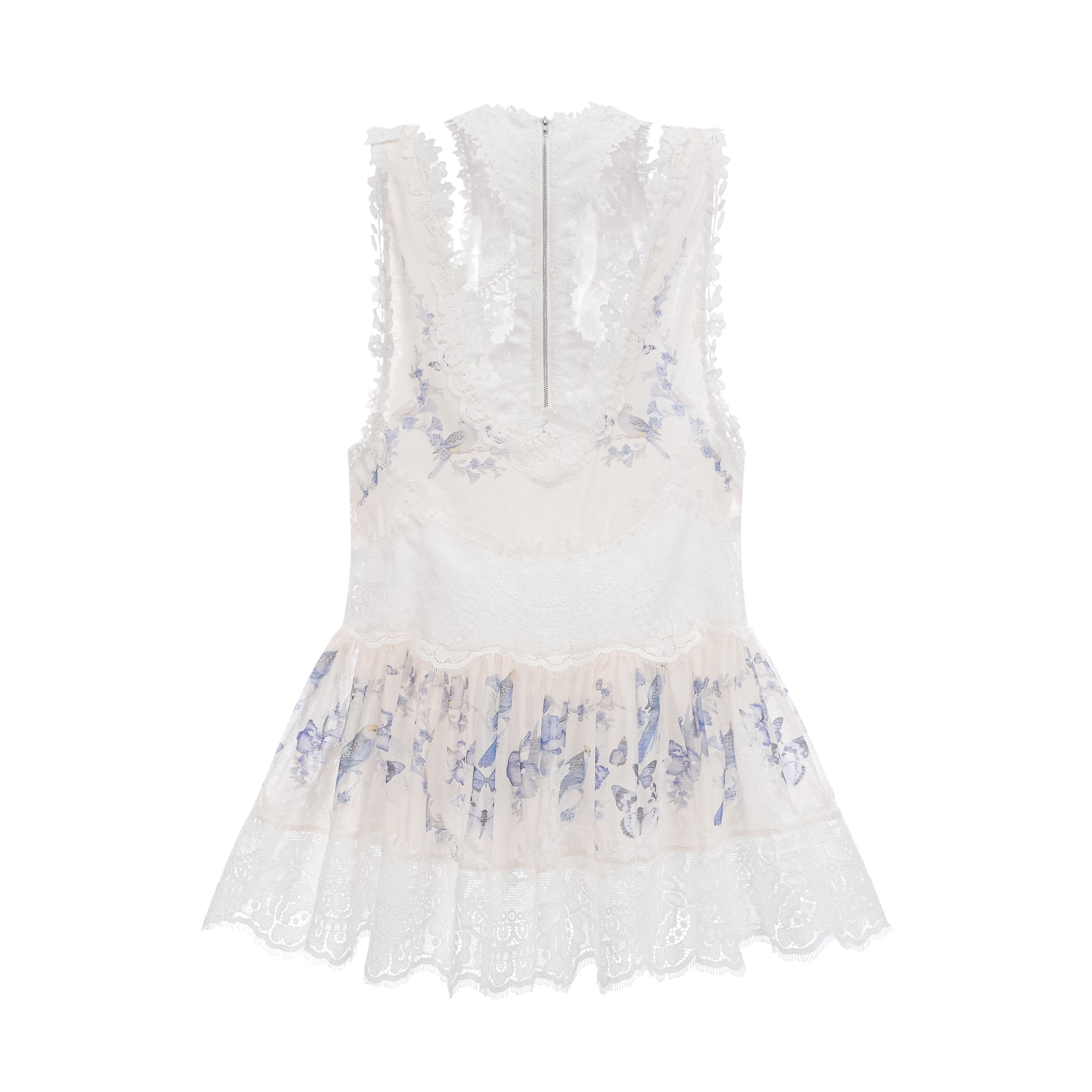 Dionne lace patch mini dress