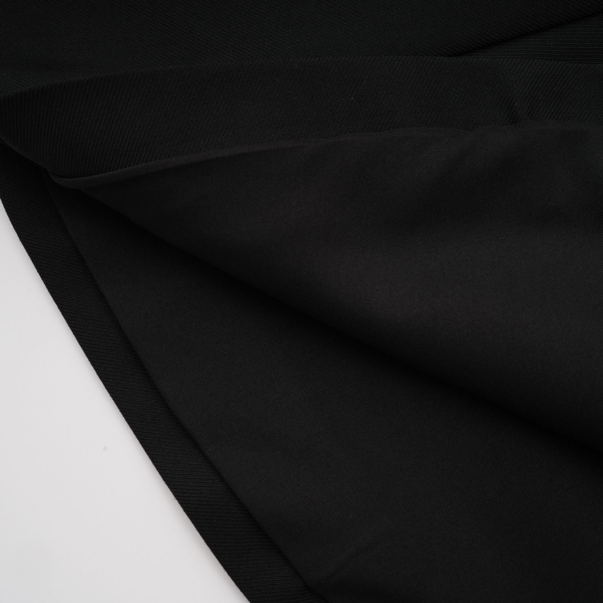 Amira double-breasted flared mini dress - Black