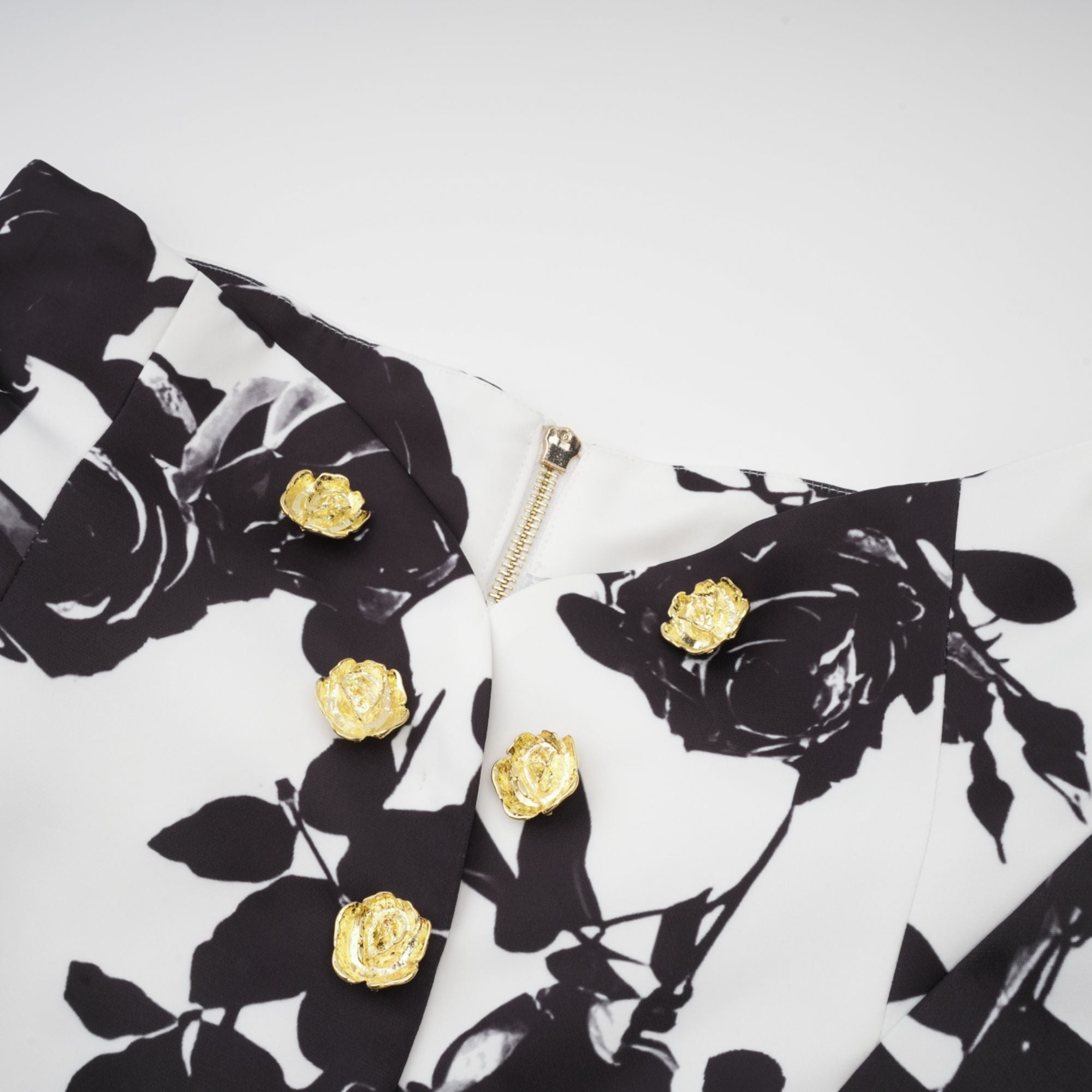 Léonor floral-print shirt & skirt matching set (US Only)